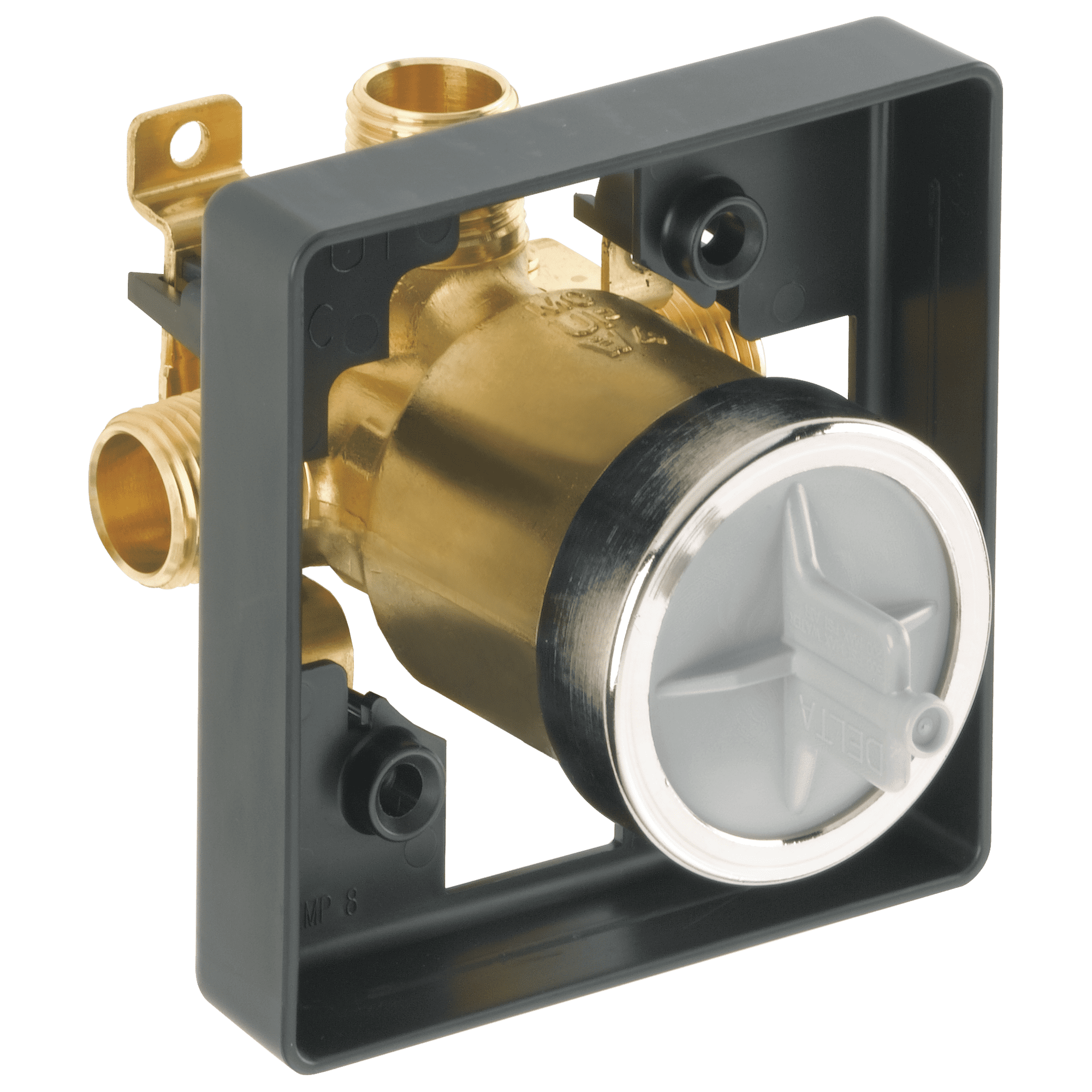 Universal High-Flow Brass Shower Rough Valve Body