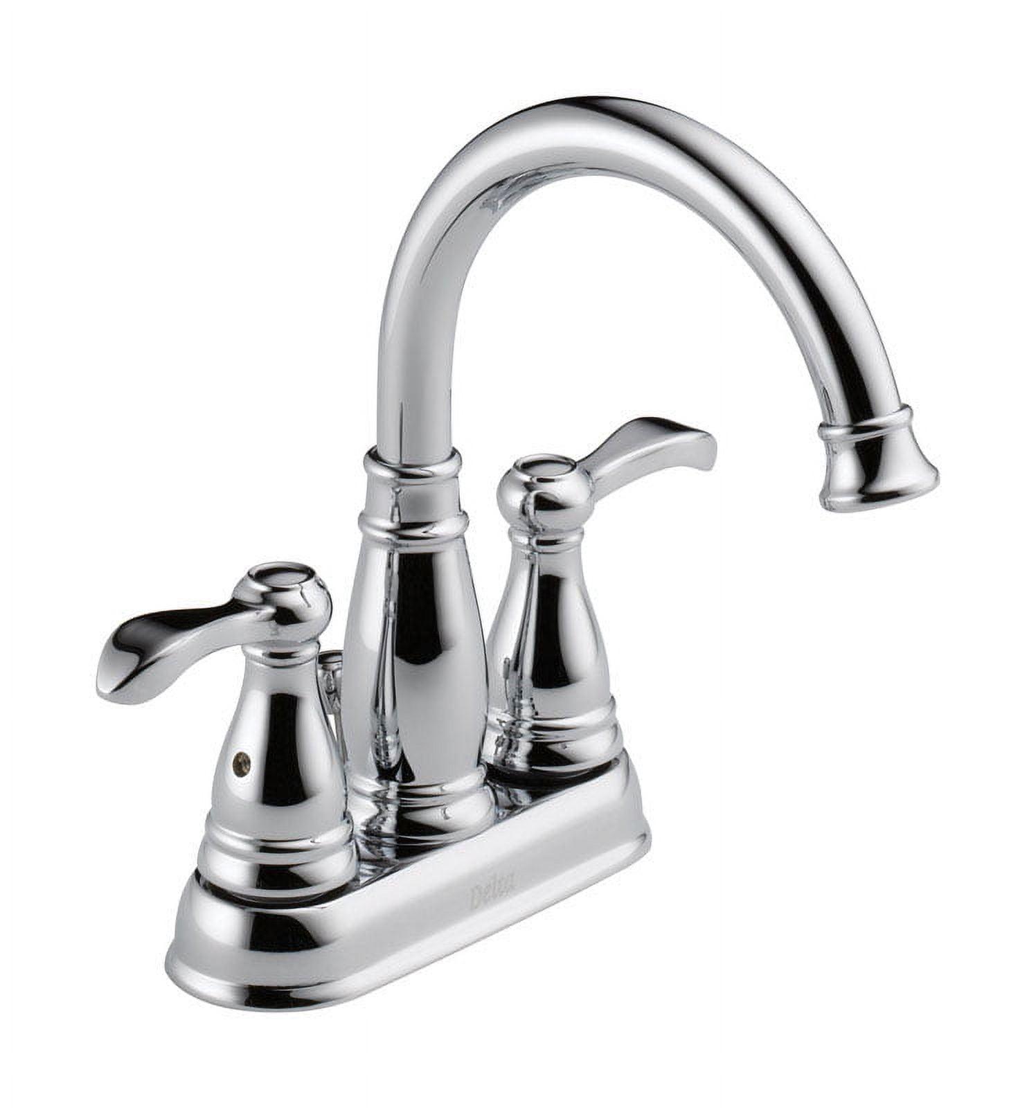 Porter Chrome High Arc Two Handle Bathroom Faucet