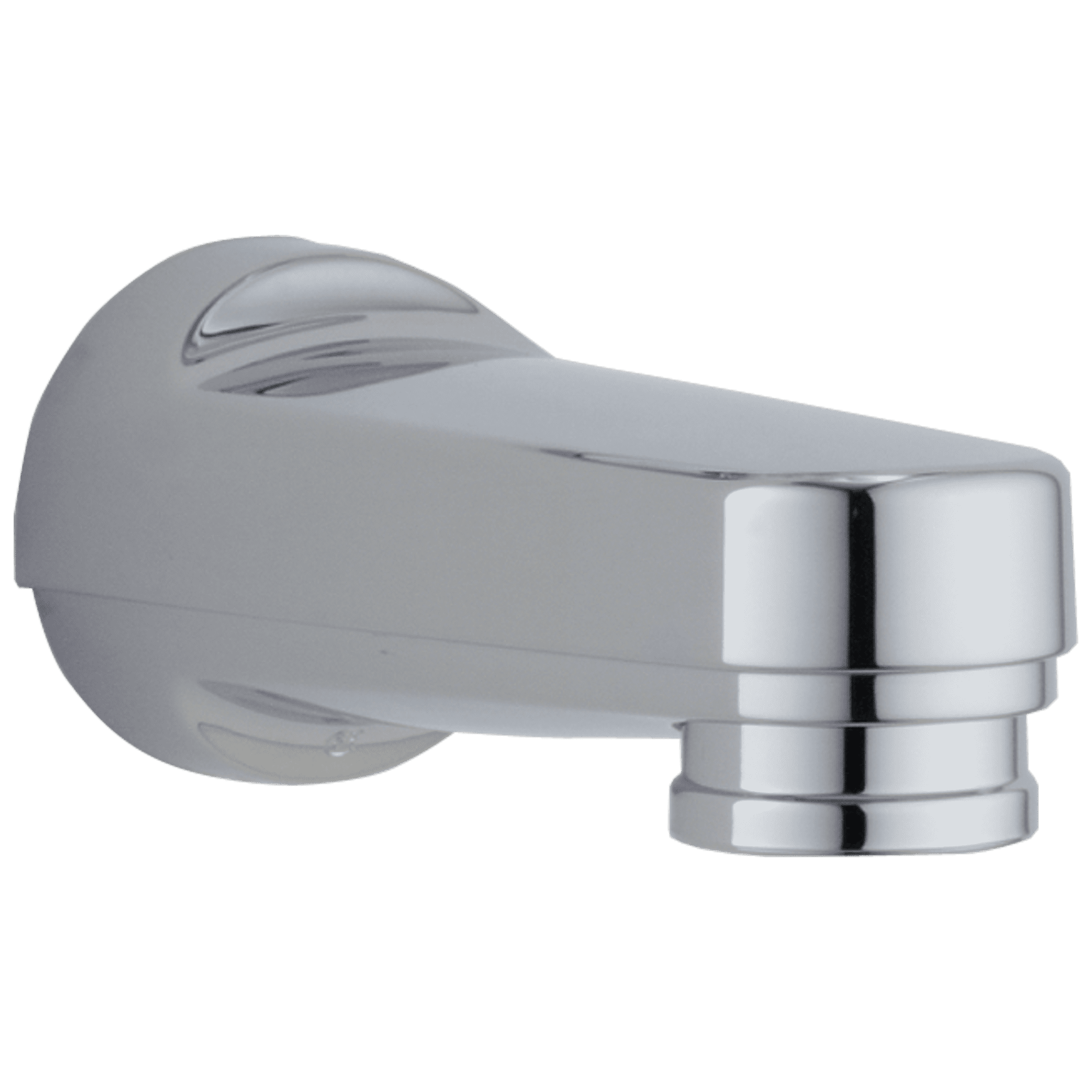 Chrome Wall Mounted Tub Spout with Diverter