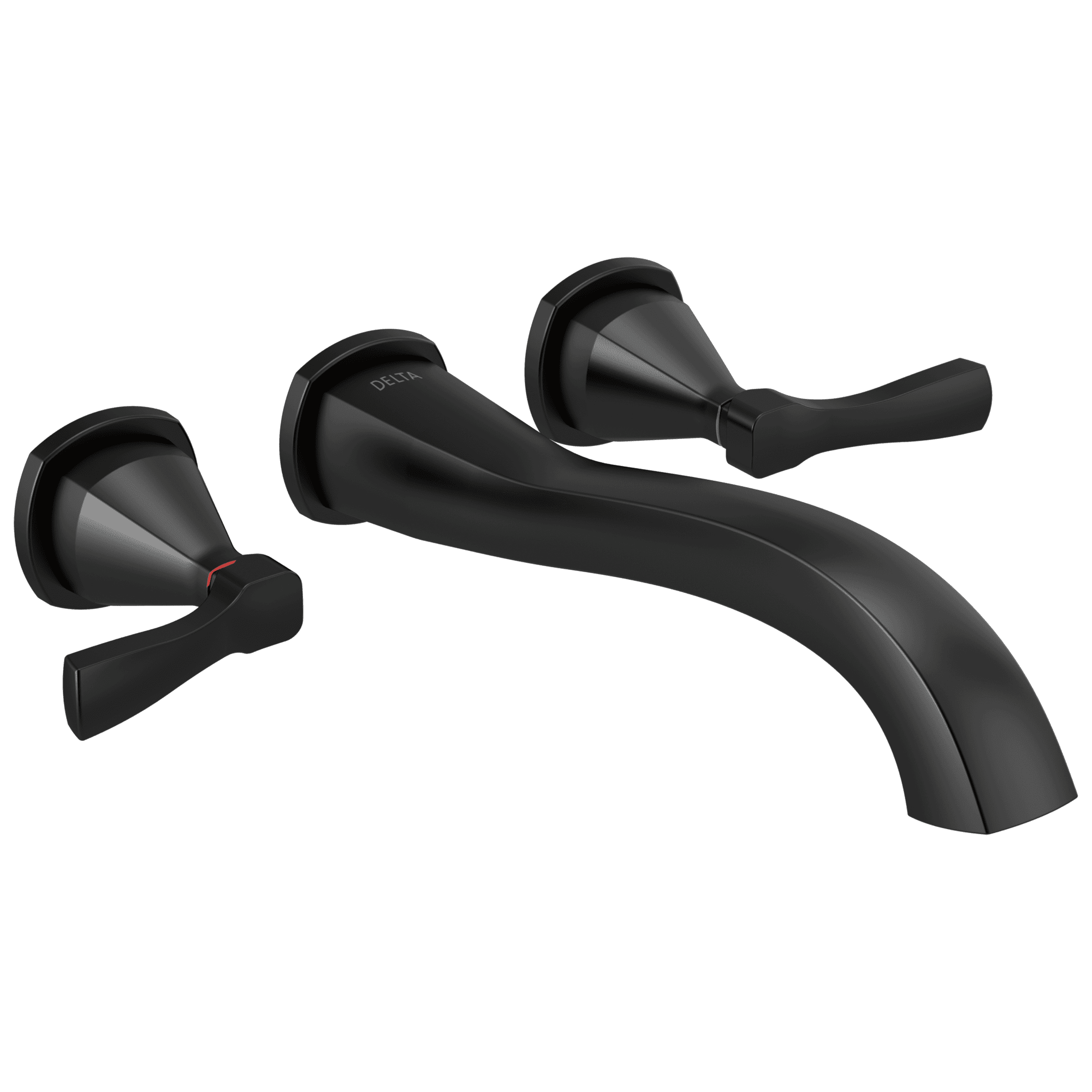 Stryke Double Handle Wall Mounted Tub Spout Trim