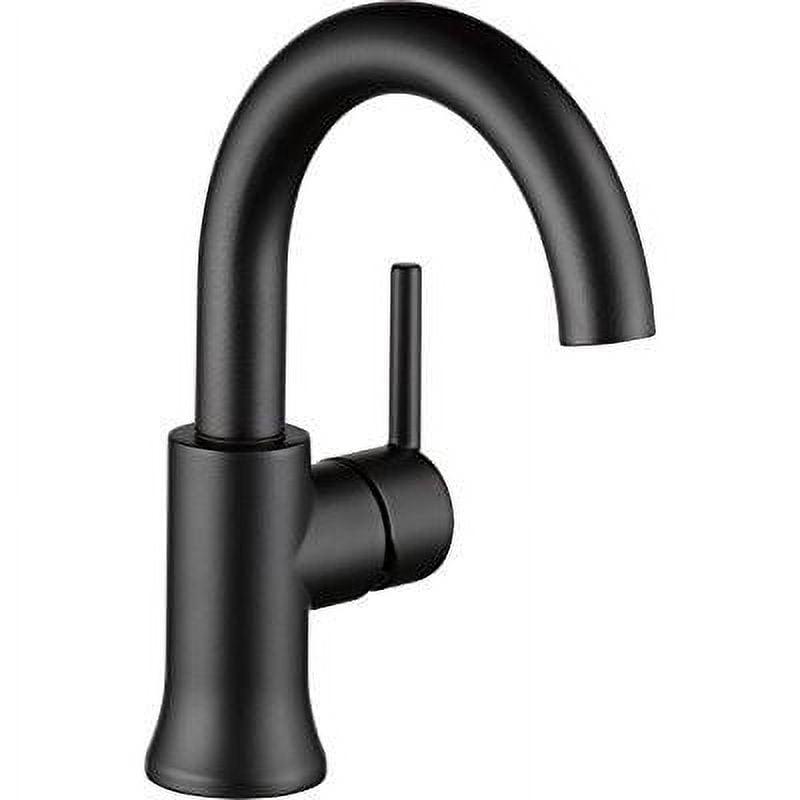 Trinsic Single Hole Bathroom Faucet with Drain Assembly, Single Handle Bathroom Sink Faucet