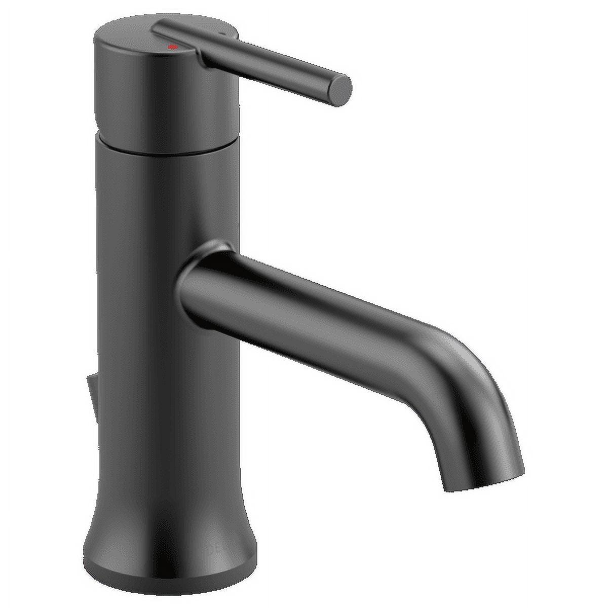 Trinsic Single Hole Bathroom Faucet with Drain Assembly, Single Handle Bathroom Sink Faucet