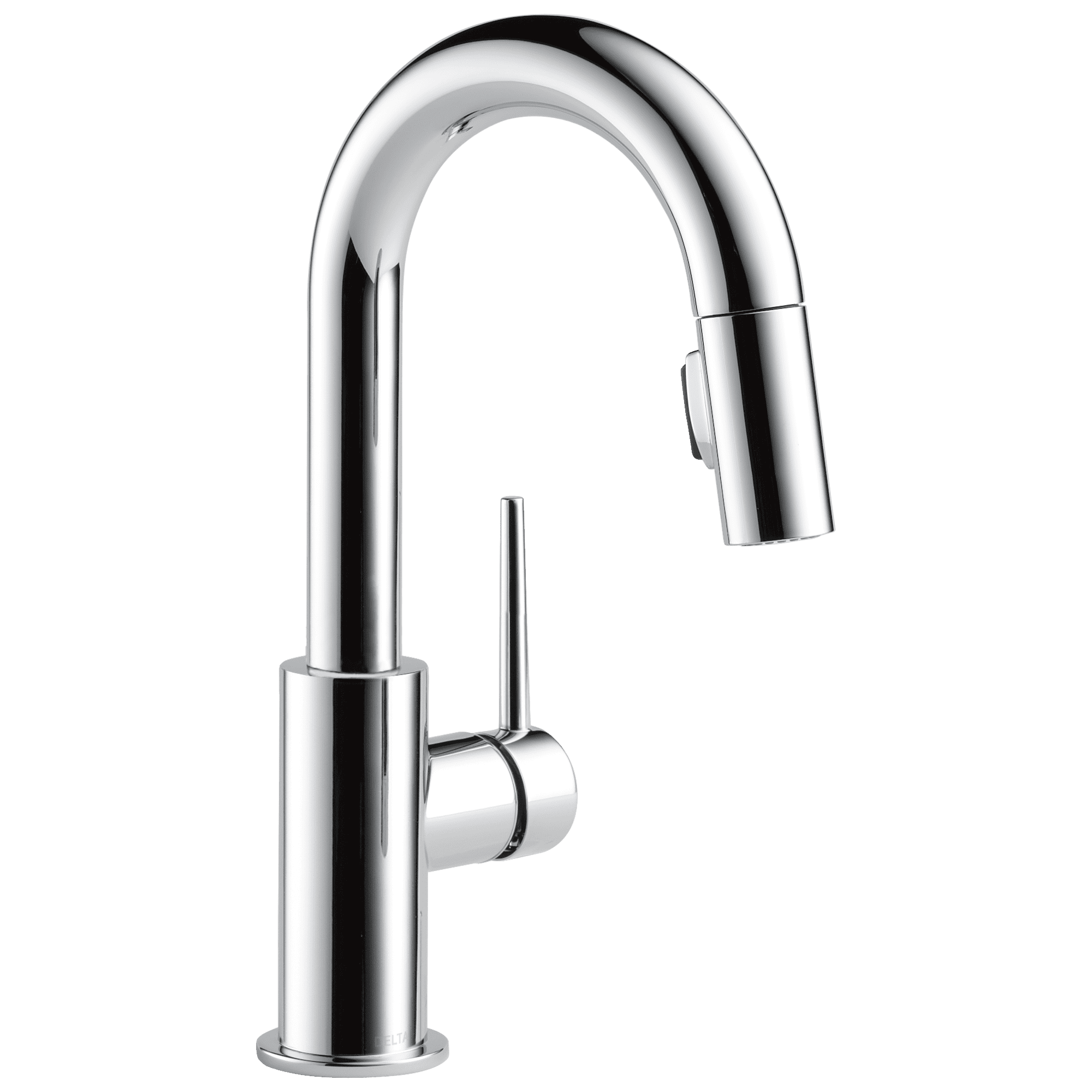 Trinsic Pull Down Sprayer Bar Faucet, Single Handle Prep Sink Faucet