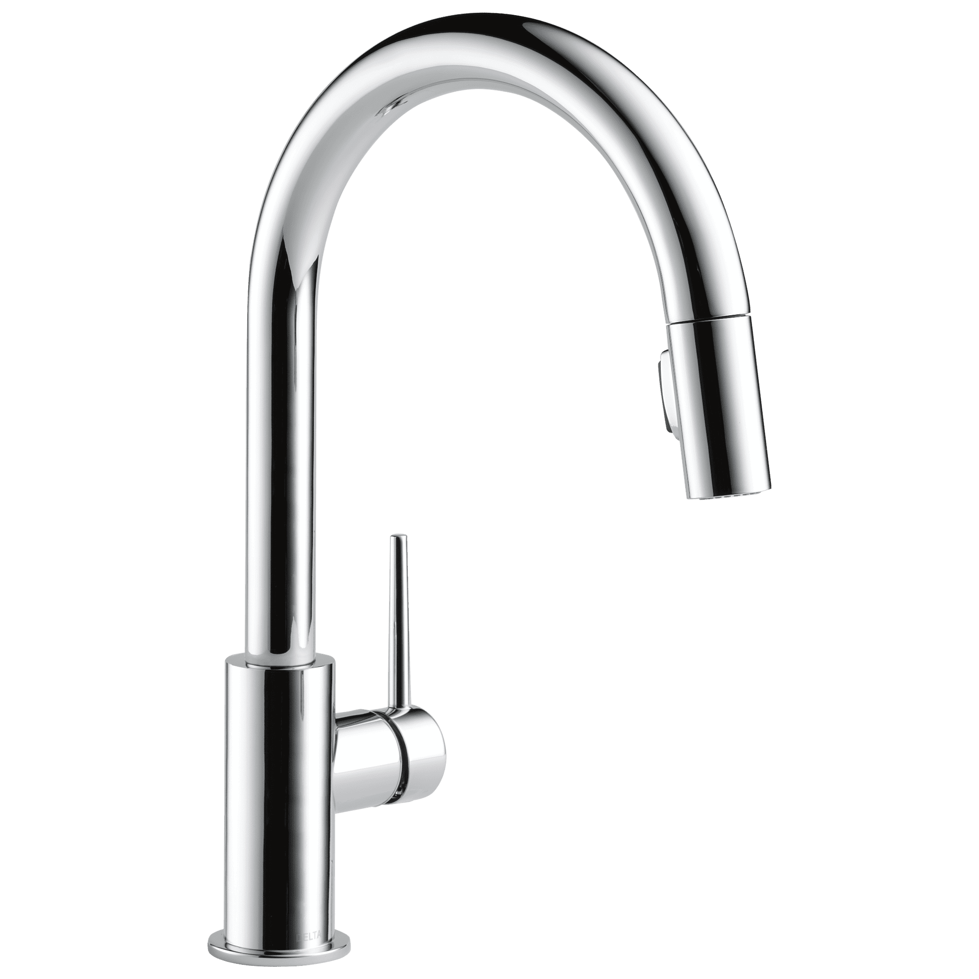 Elegant Arctic Stainless Pull-Down Kitchen Faucet with Magnetic Docking