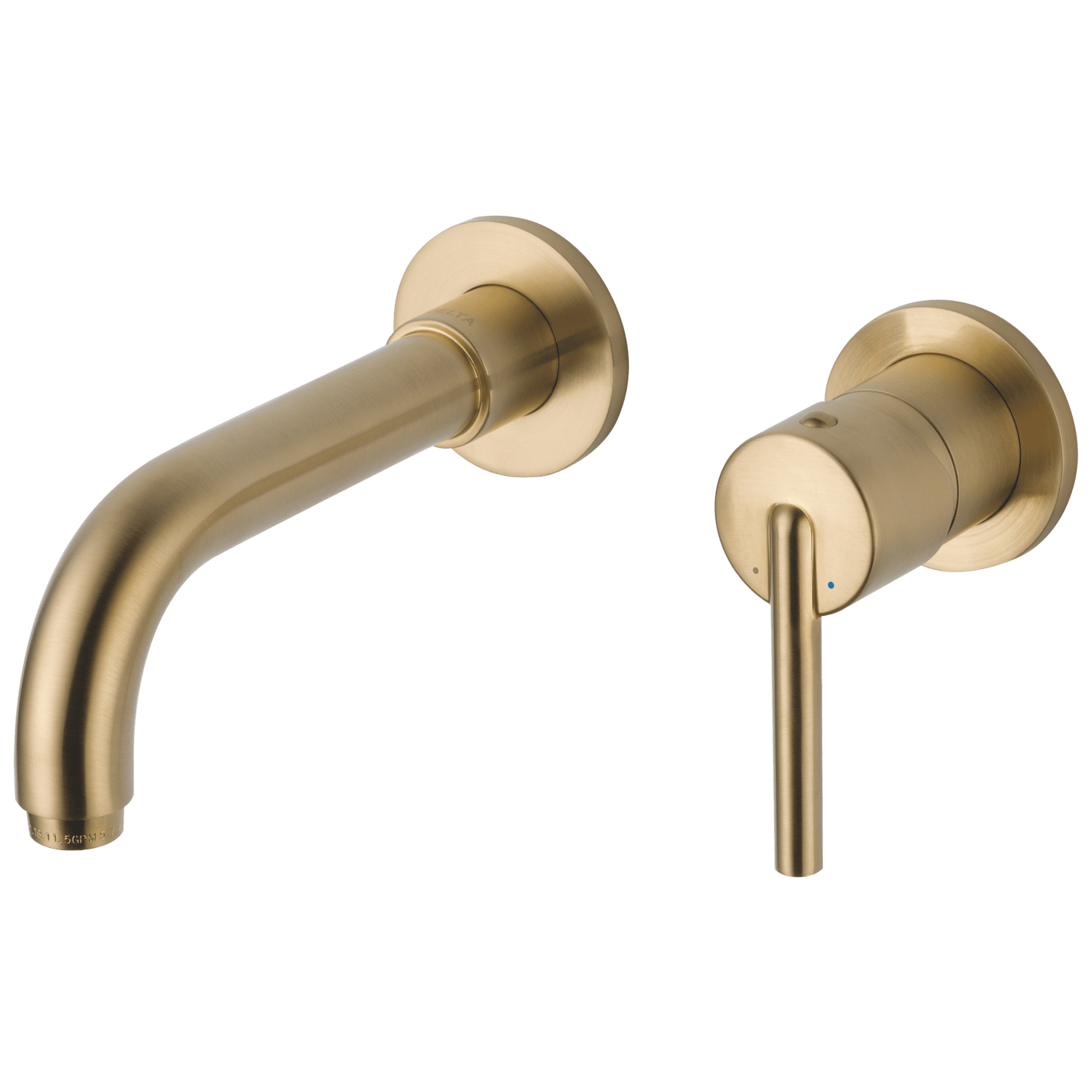 Trinsic Contemporary Bronze Wall-Mounted Bathroom Faucet