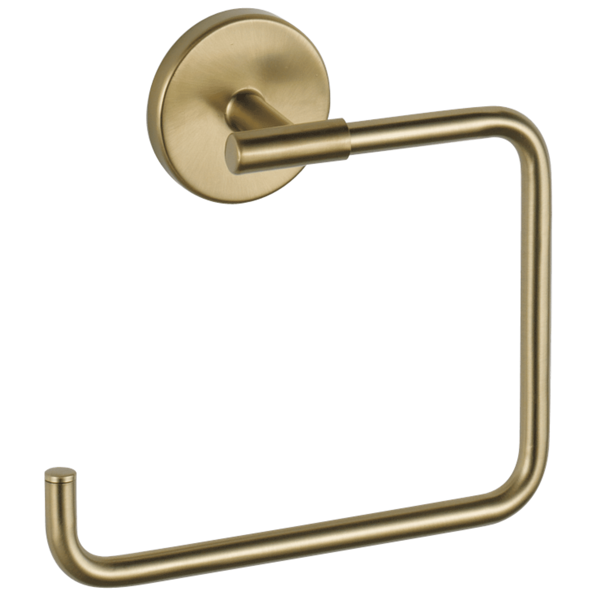 Trinsic Wall Mount Square Open Towel Ring Bath Hardware Accessory