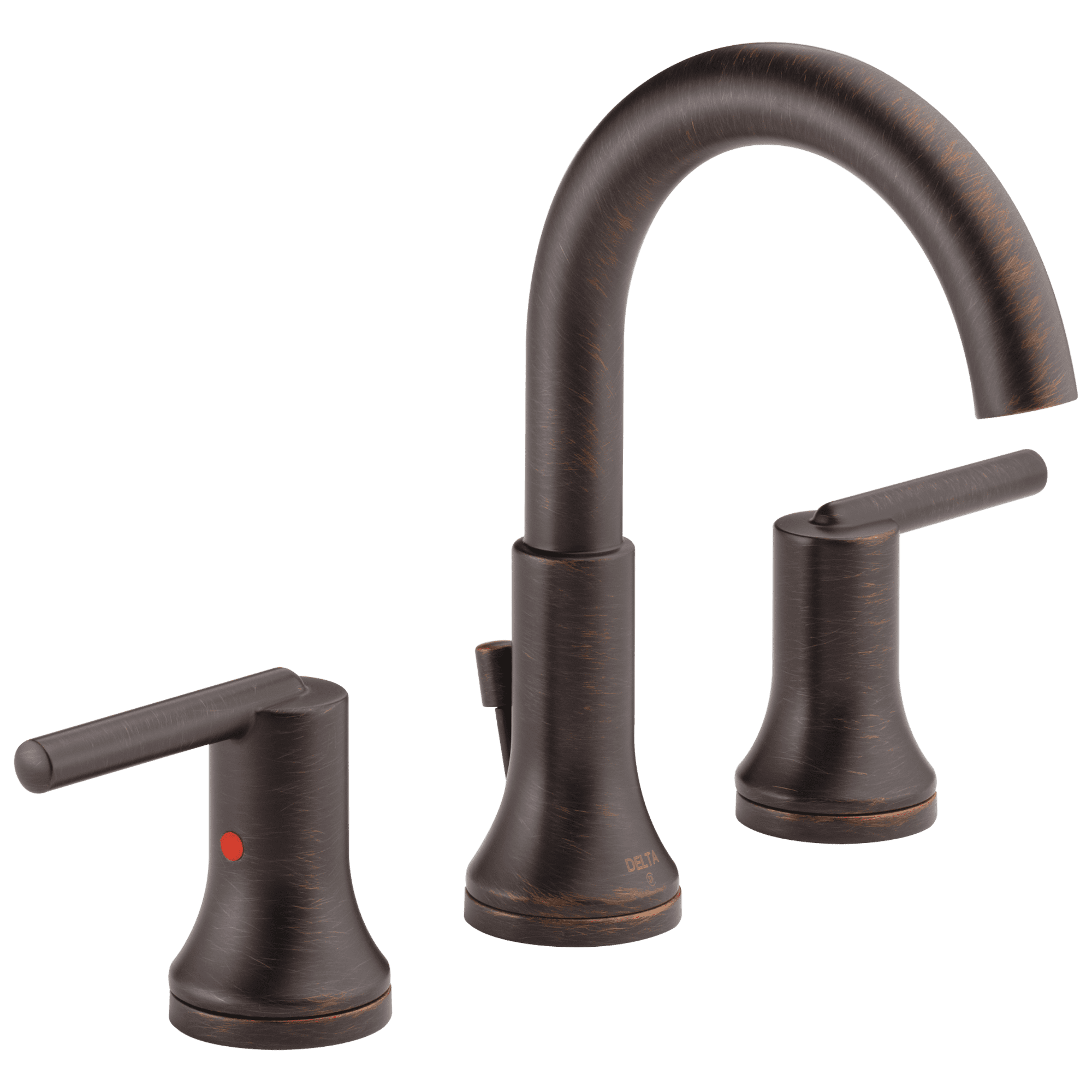 Sleek European Inspired 16" Bronze Stainless Steel Widespread Faucet