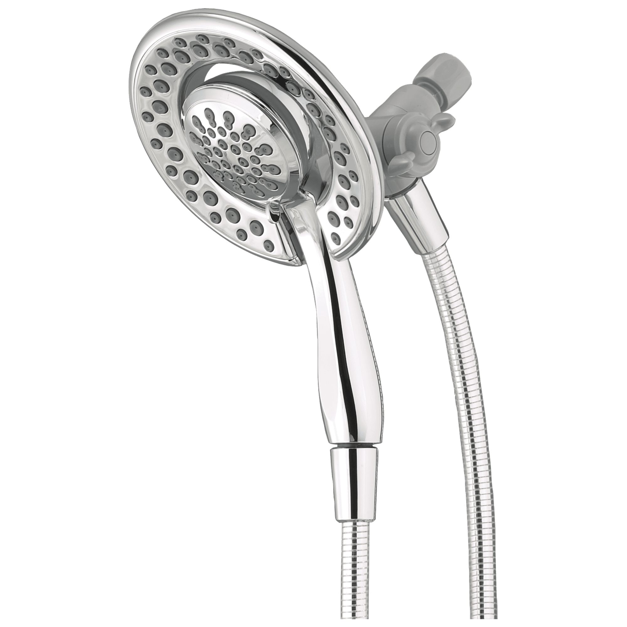 In2ition 2-in-1 Dual Hand Held Shower Head, 3-Spray Detachable Round Shower Head 1.75 GPM