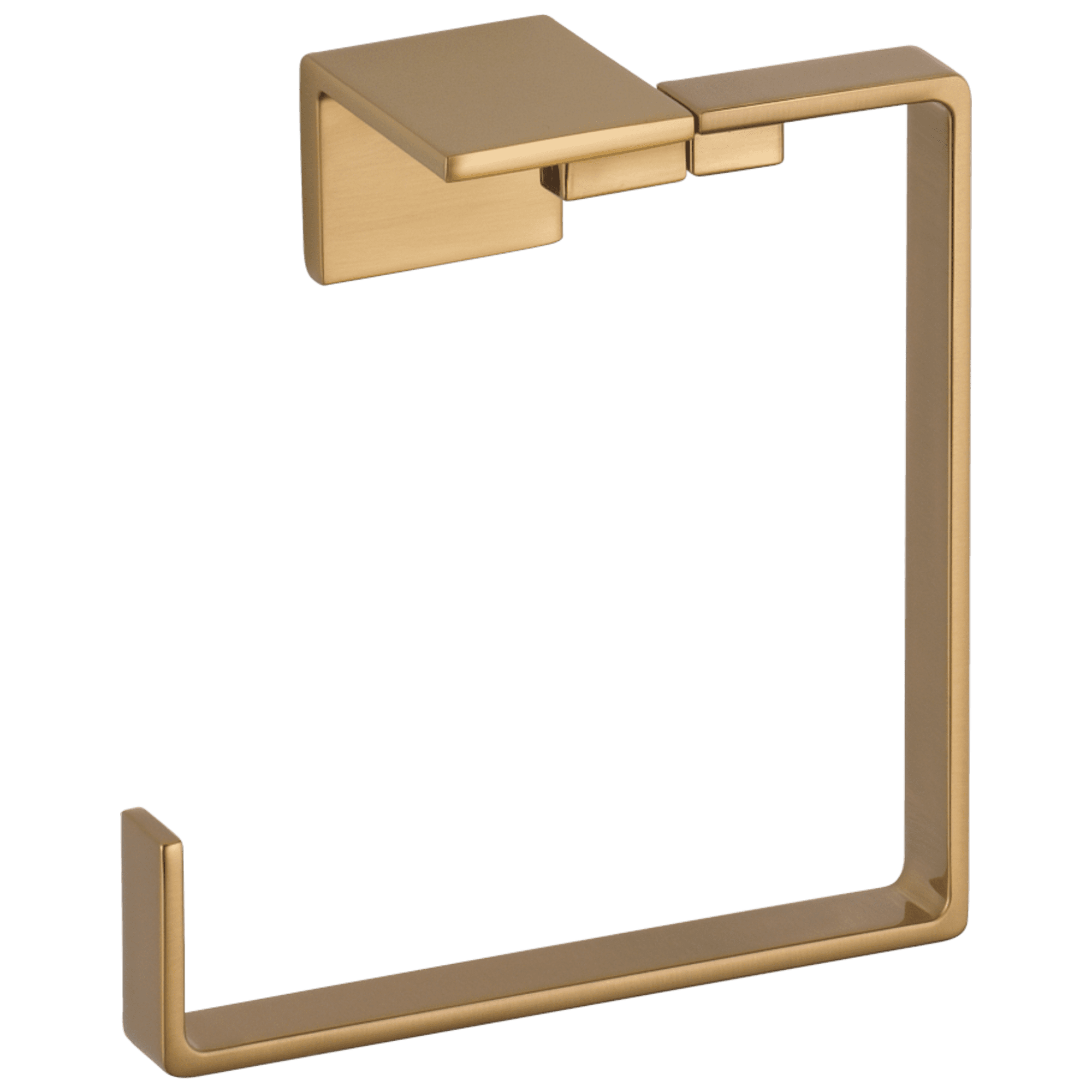 Vero Wall Mount Square Open Towel Ring Bath Hardware Accessory