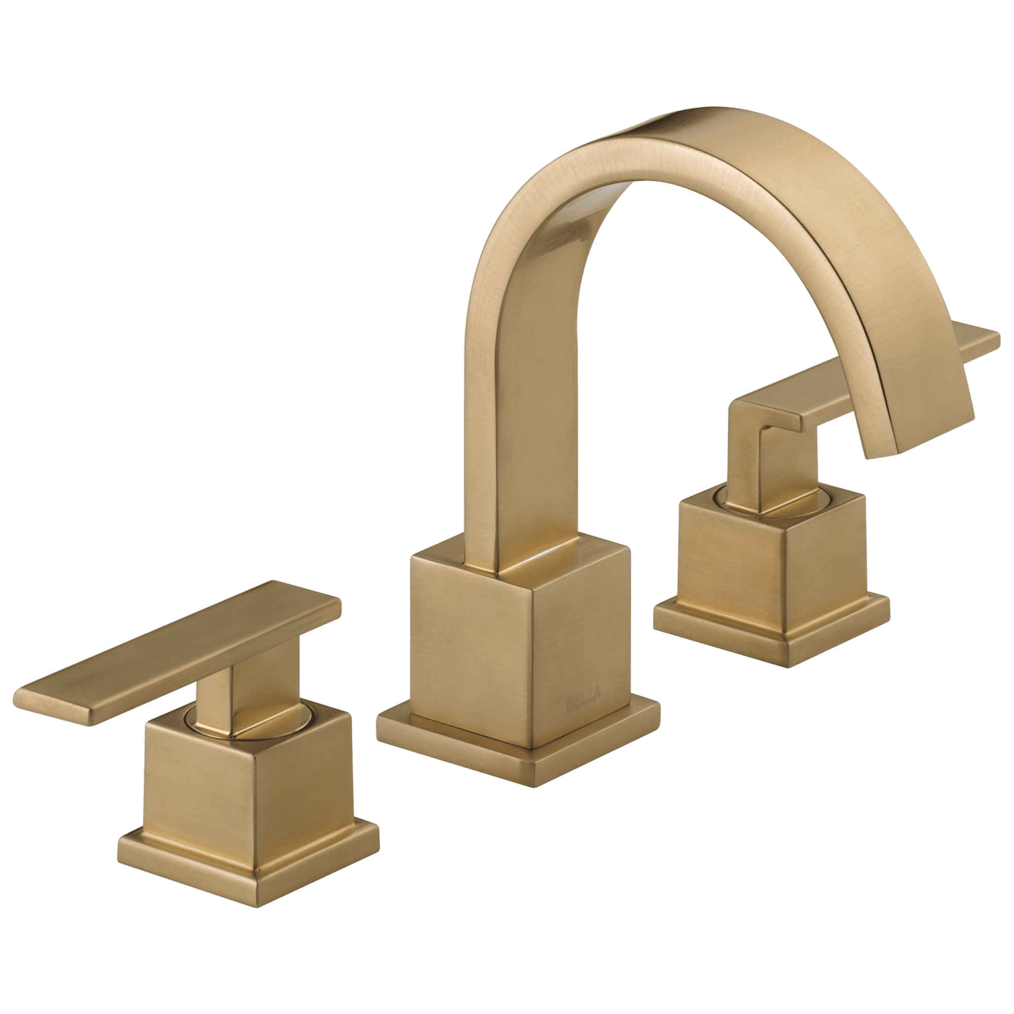 Vero Modern Champagne Bronze 2-Handle Widespread Bathroom Faucet