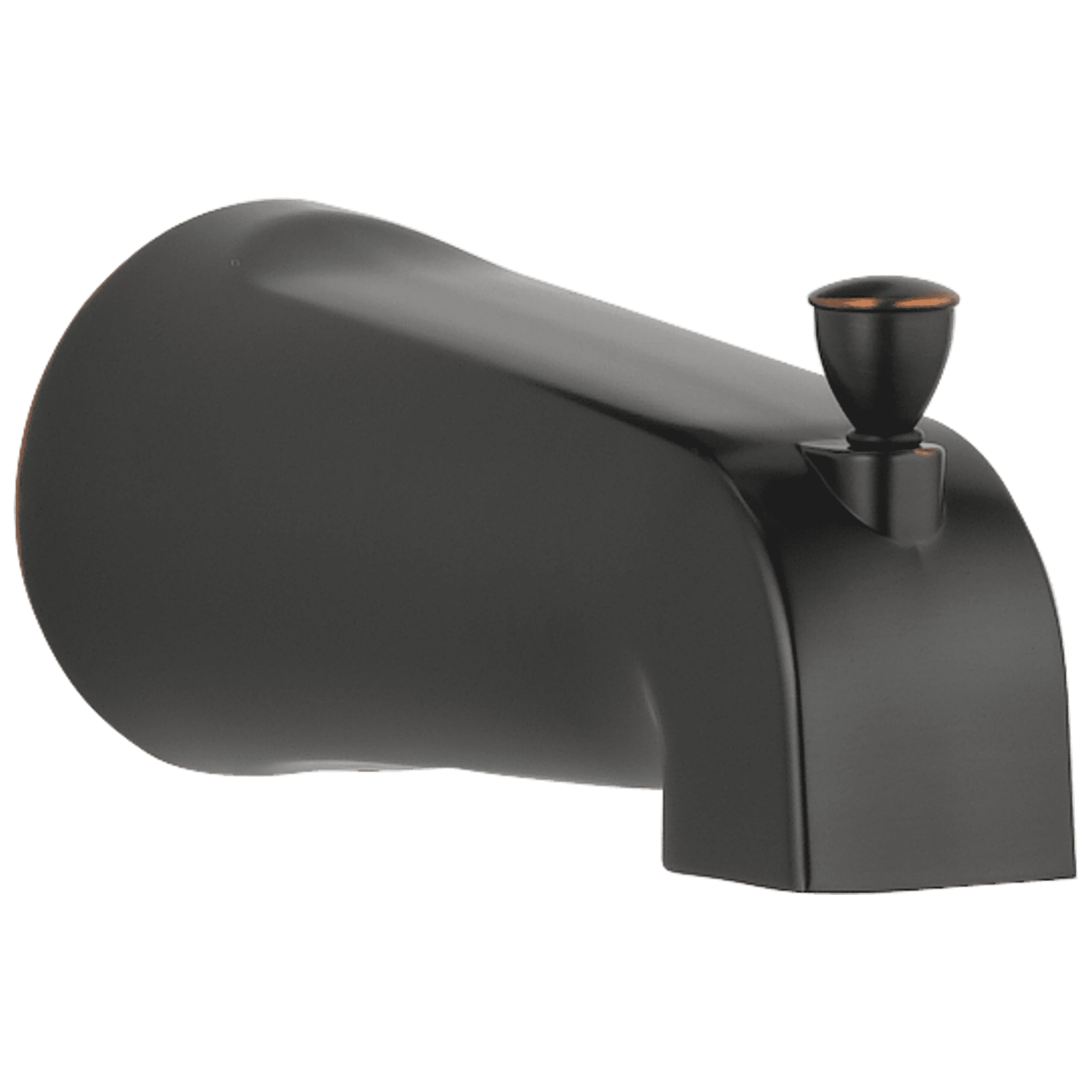Classic Oil-Rubbed Bronze Wall-Mounted Tub Spout with Diverter