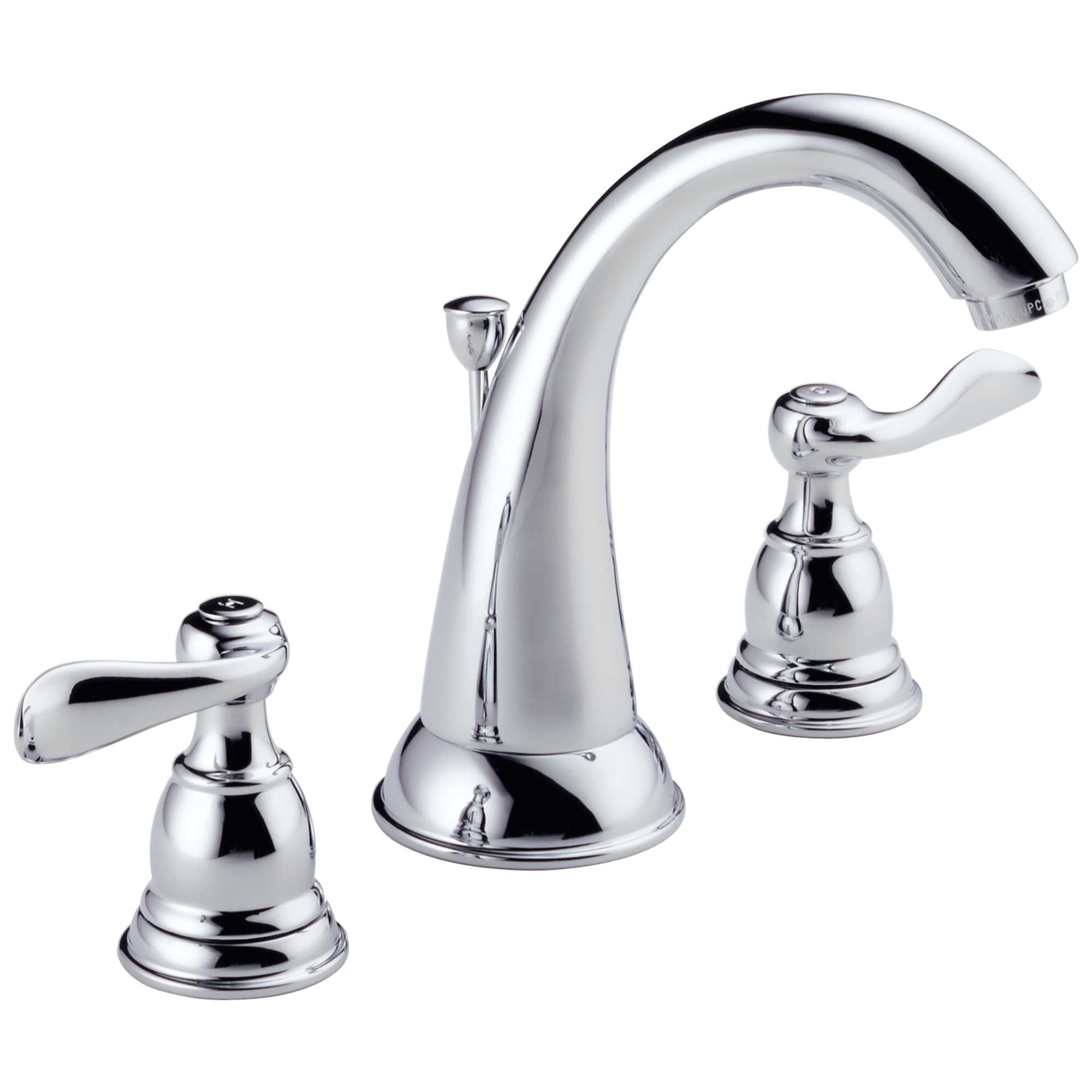 Windemere Polished Chrome 2-Handle Widespread Bathroom Faucet