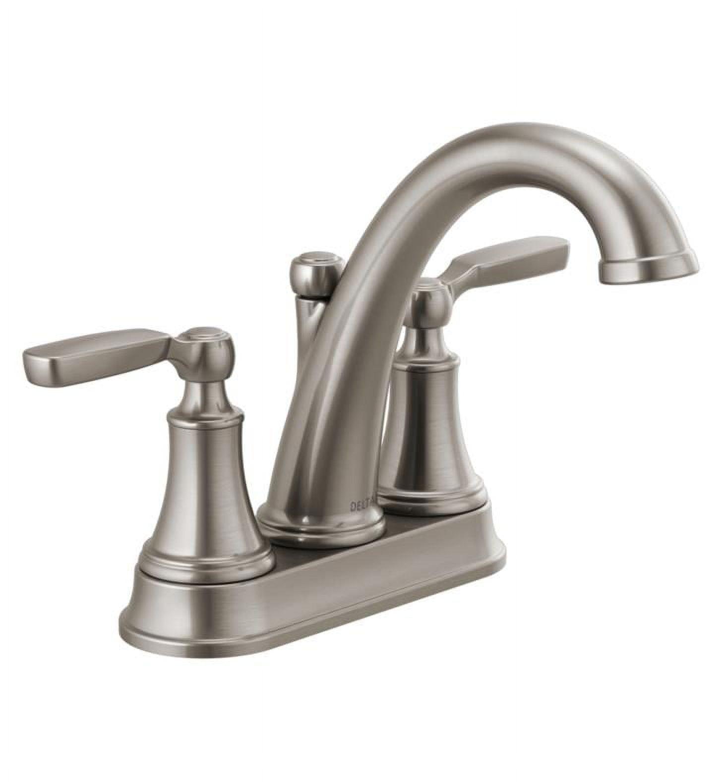 Woodhurst Centerset Bathroom Faucet with Drain Assembly