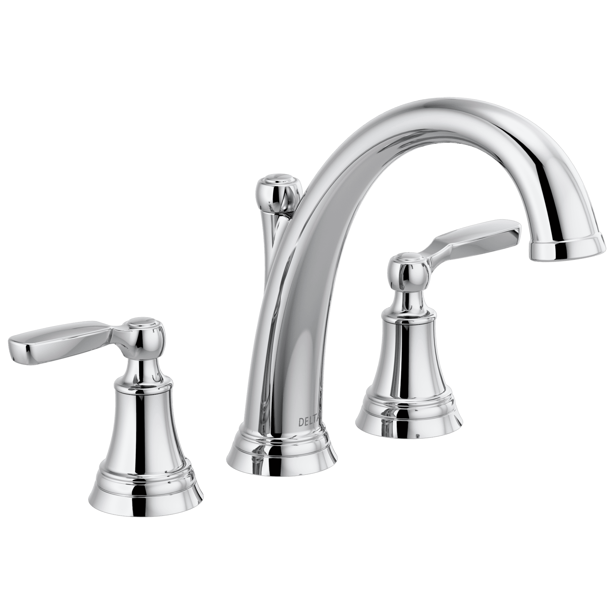 Double Handle Deck Mounted Roman Tub Faucet Trim