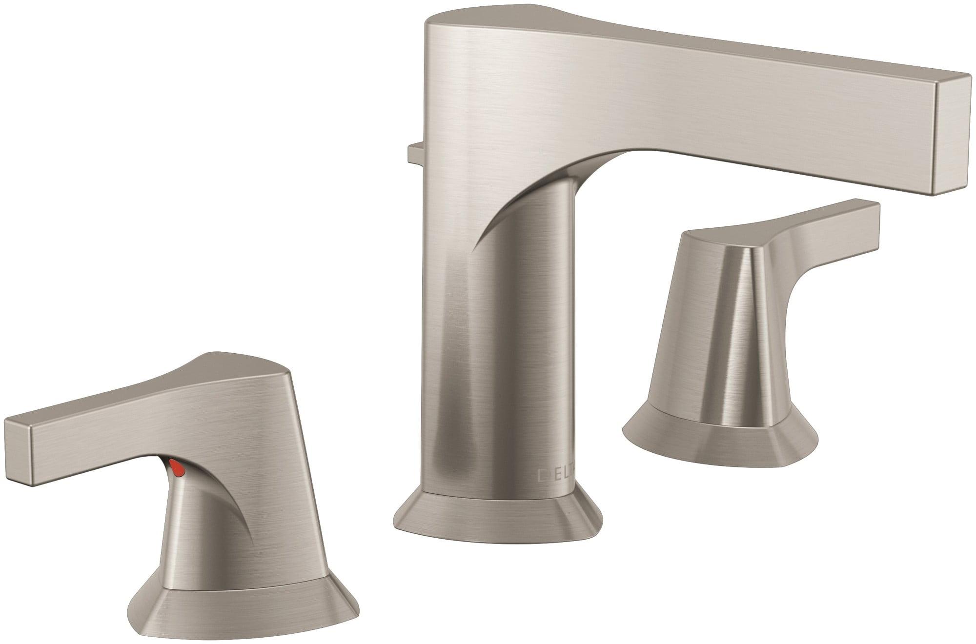 Zura Widespread Faucet with Drain Assembly