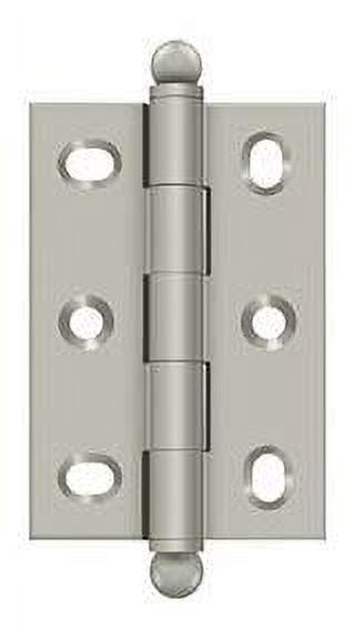 Deltana 2.5" H x 1.75" W Solid Brass Butt Bearing Hinge