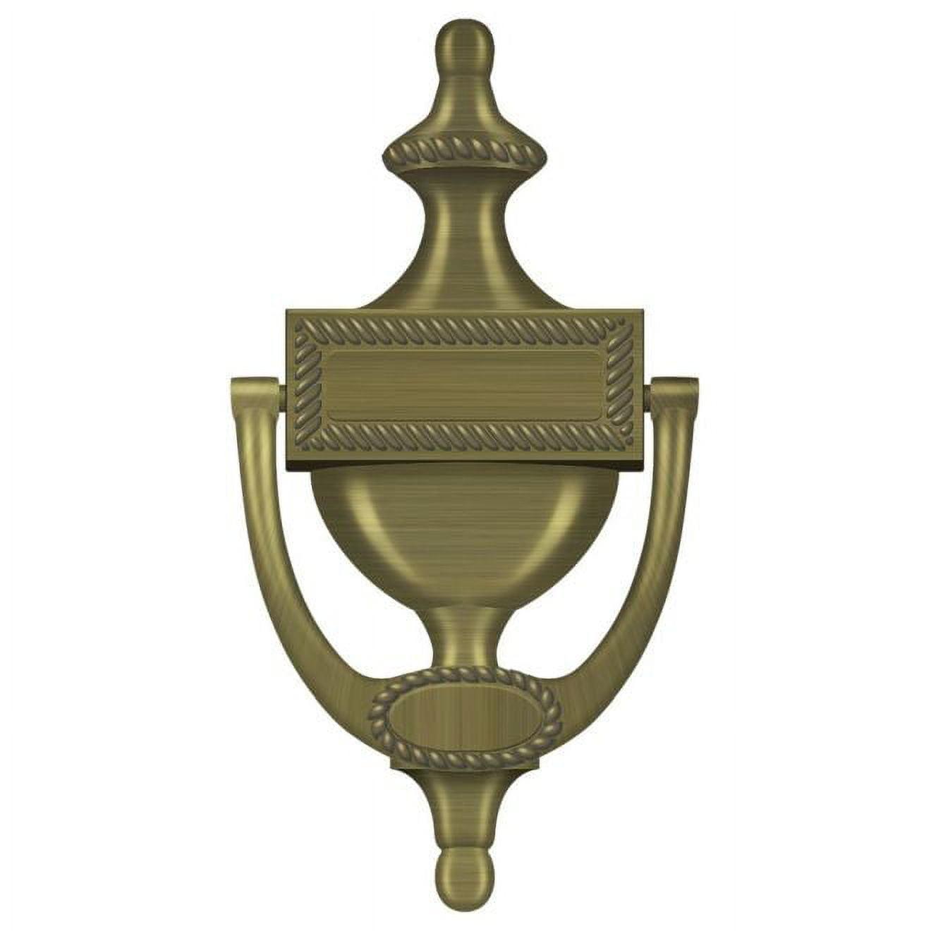 Deltana Victorian Rope Design Door Knocker