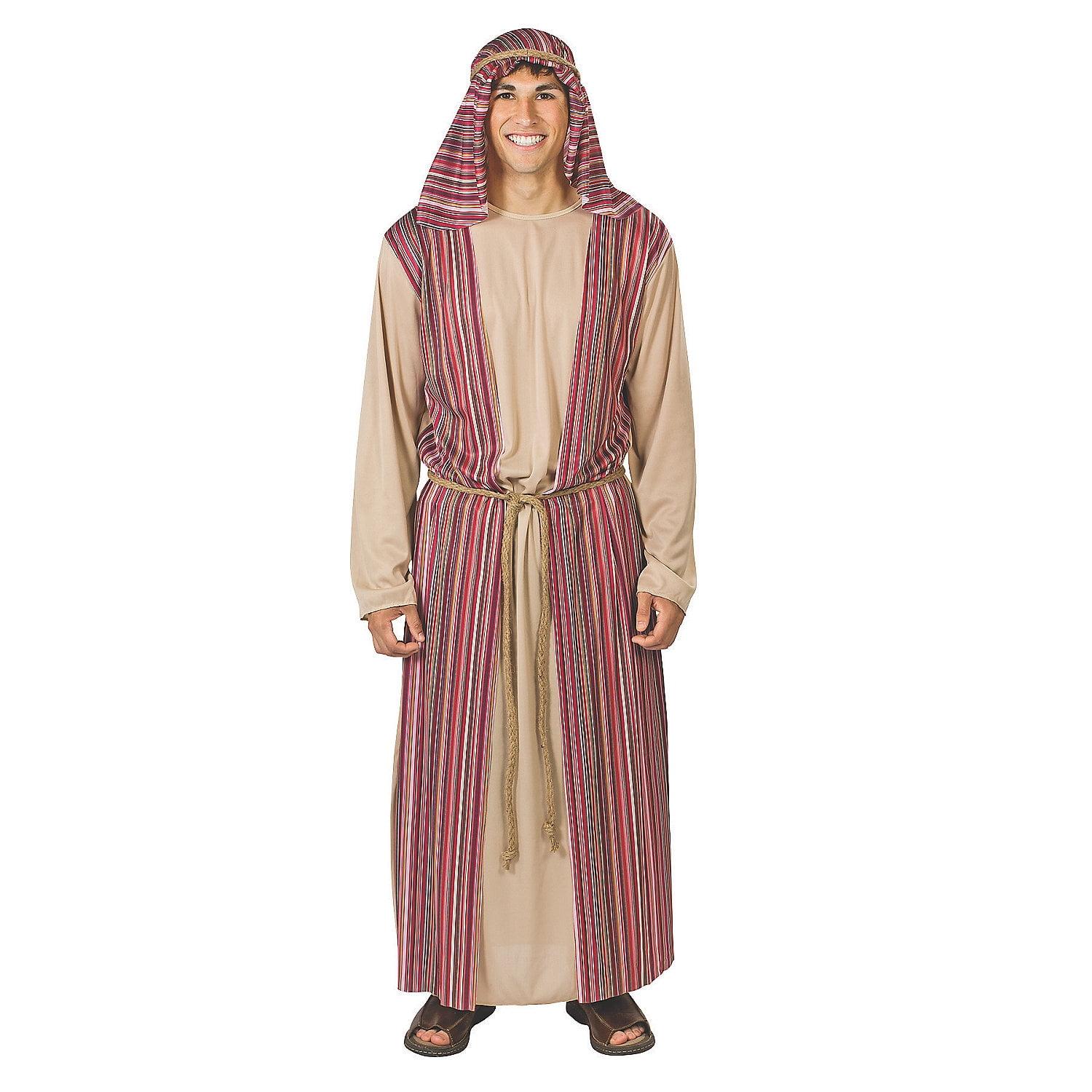 Deluxe Adult Joseph Costume - Apparel Accessories - 3 Pieces