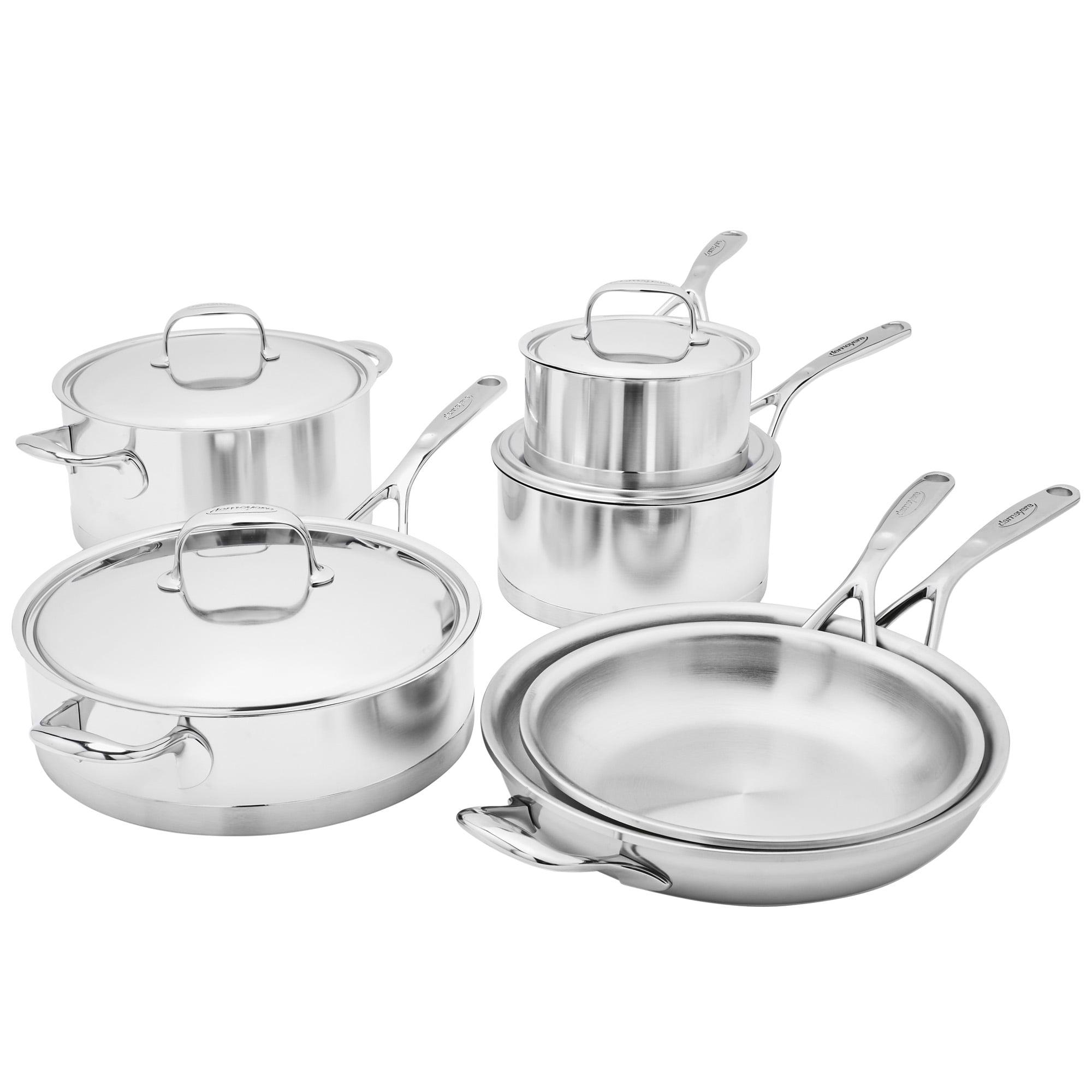 Demeyere Atlantis 10-Piece Stainless Steel Cookware Set