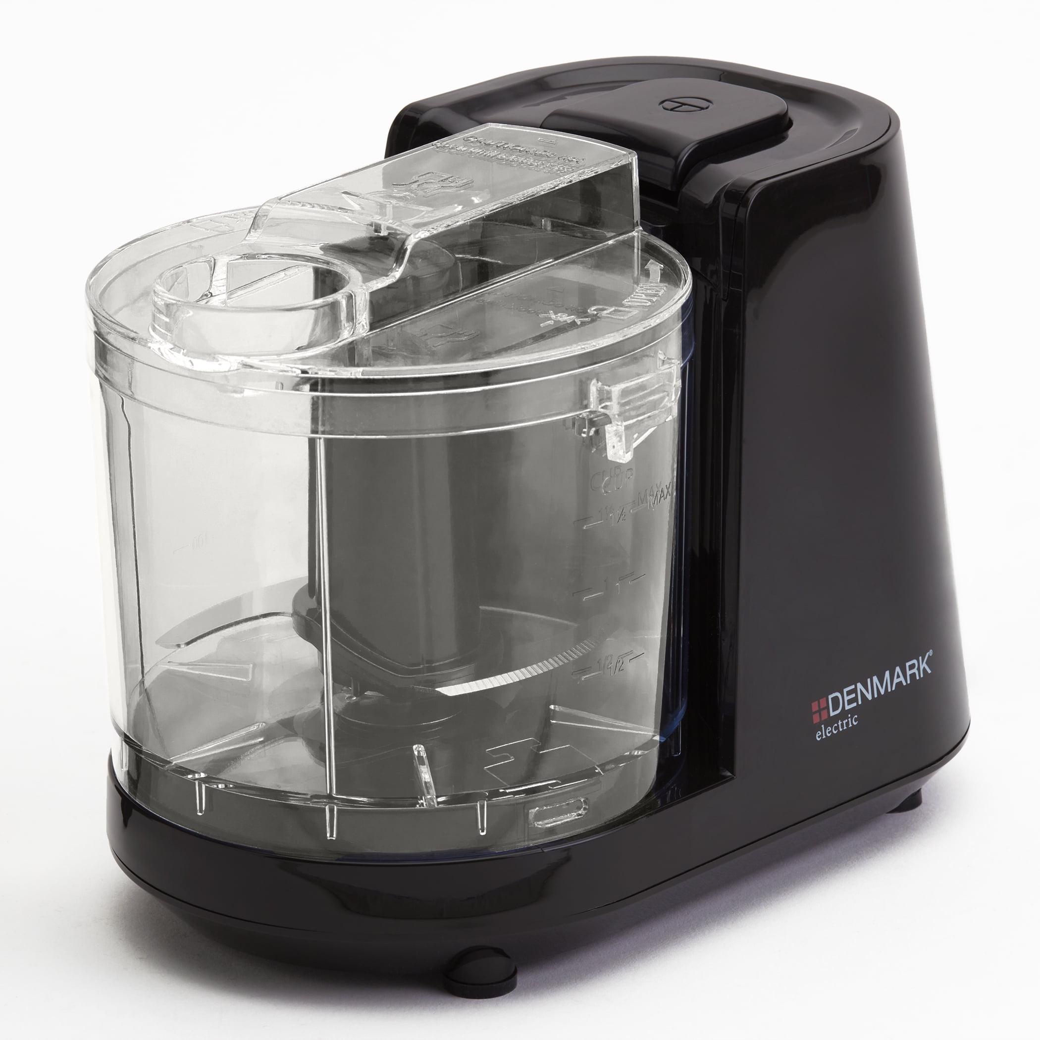 Denmark Denmark Electric 1.5-Cup Personal Food Chopper with One-Touch Pulse Control