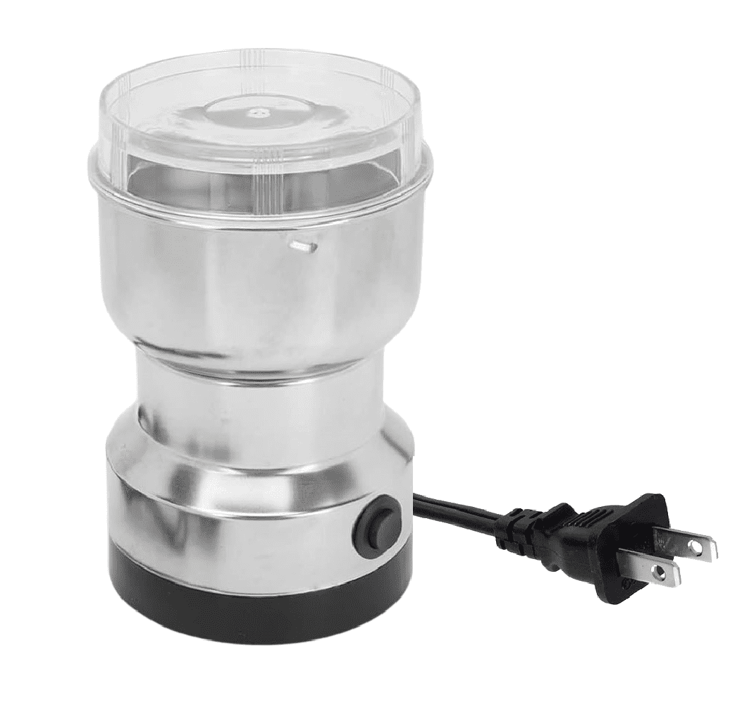 Compact Stainless Steel Electric Coffee and Spice Grinder