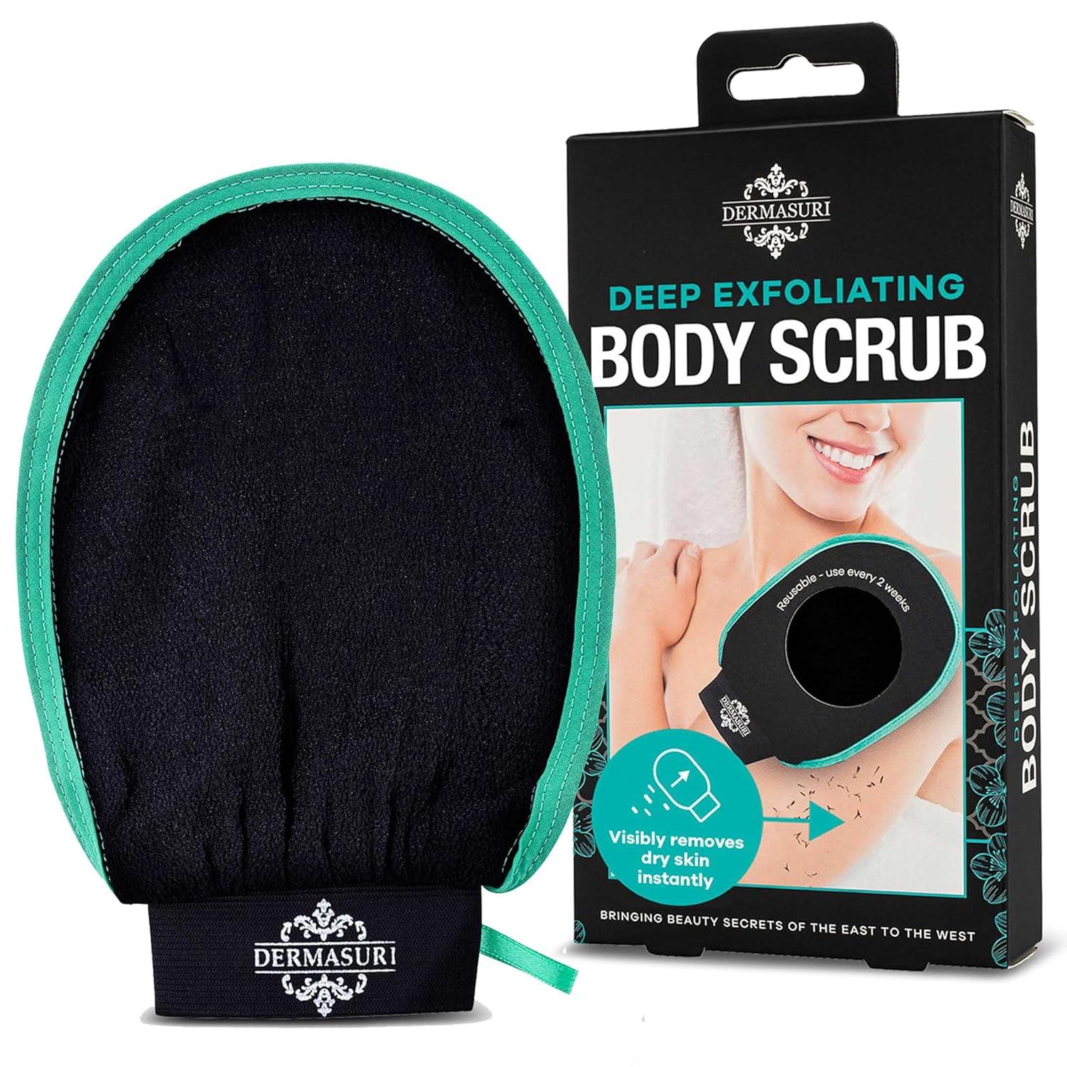 Dermasuri Exfoliating Body Scrub Glove Scrubber - 1ct