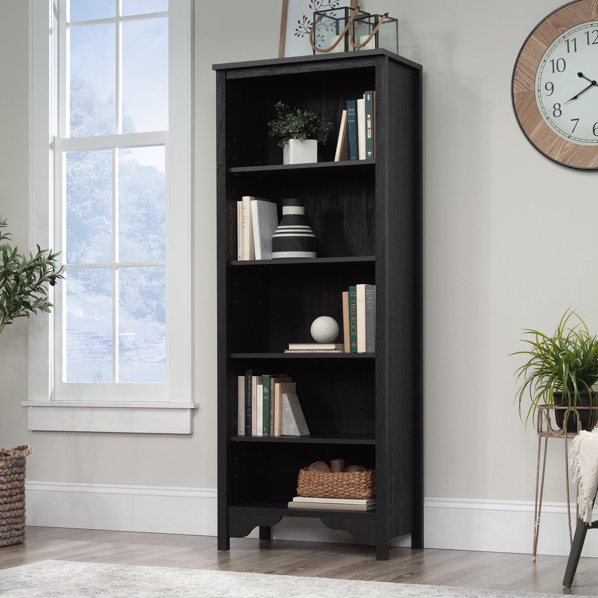 69" Dawson Trail 5 Shelf Bookcase Raven Oak - Sauder