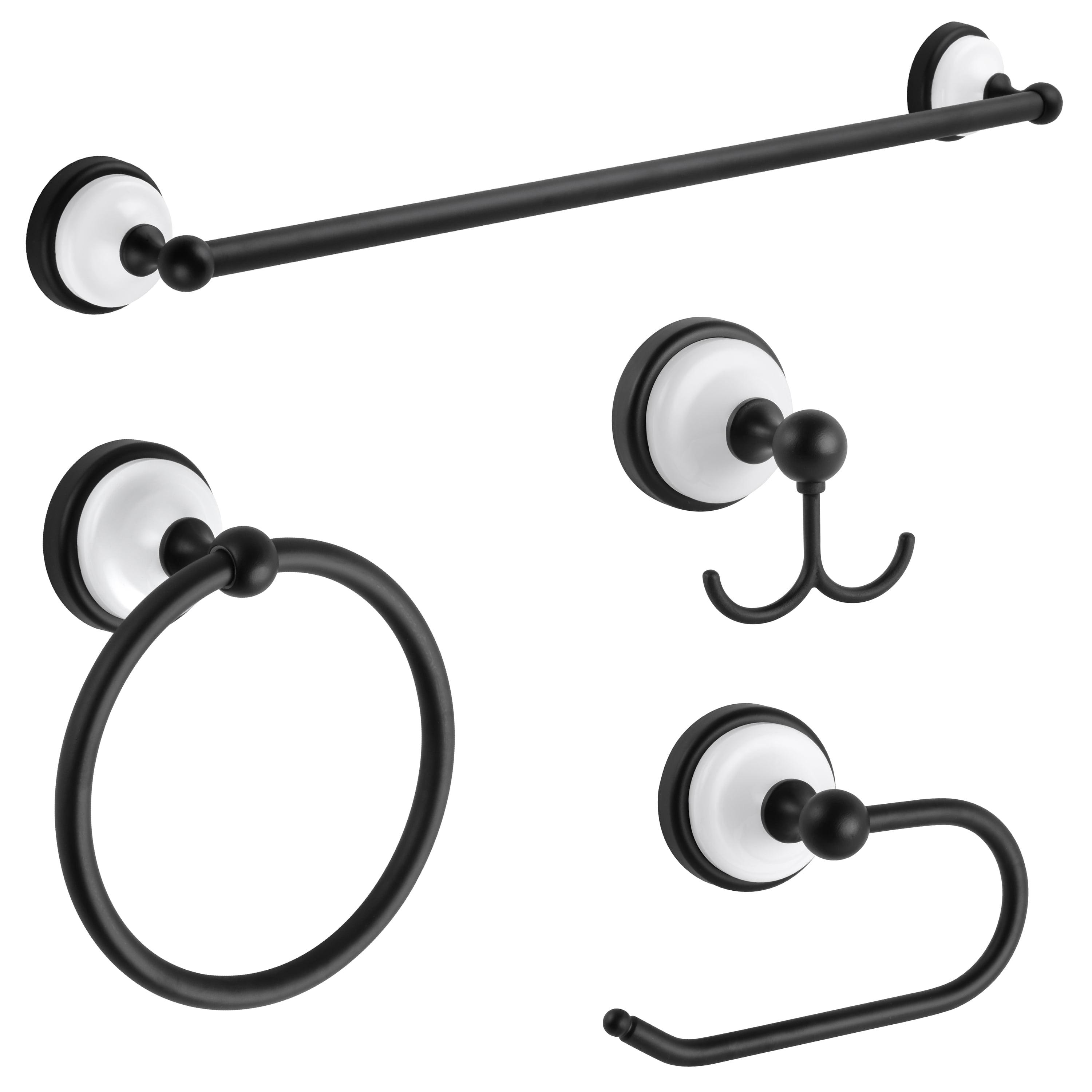 Savannah 4 - Piece Bathroom Hardware Set