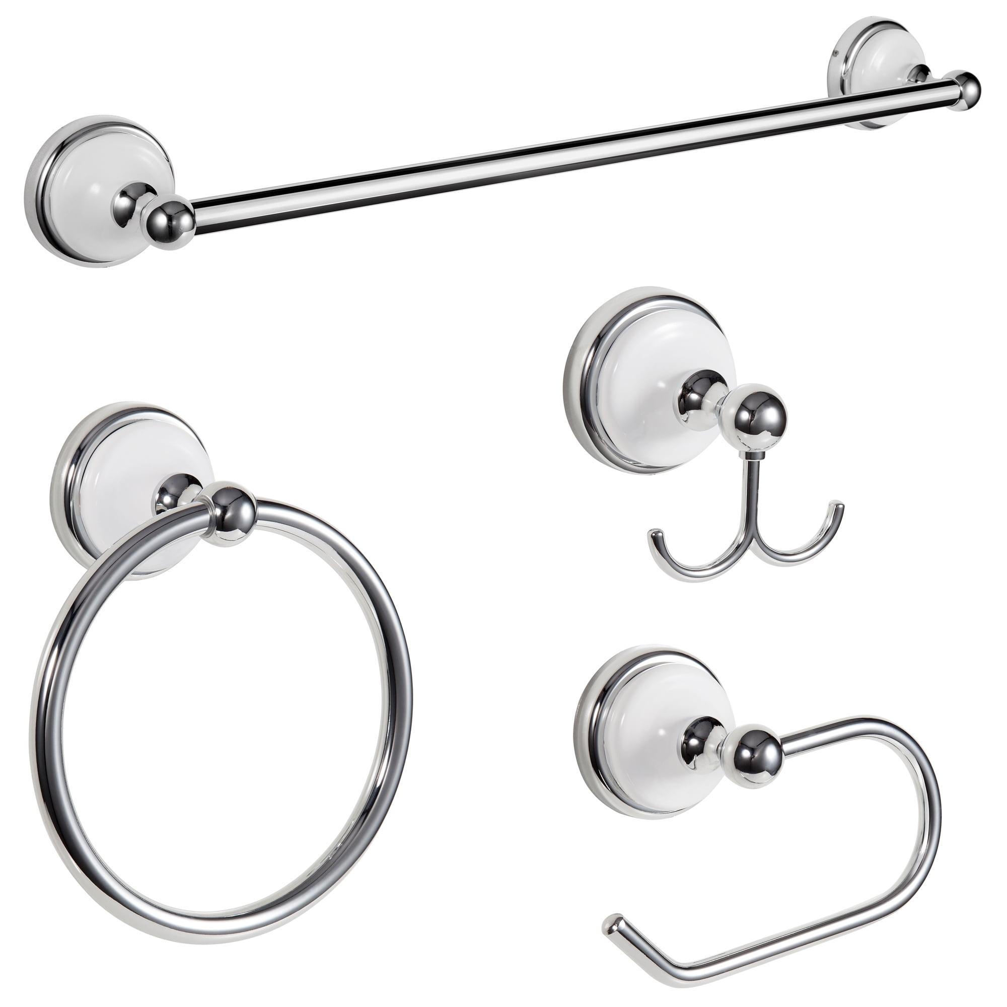 Savannah 4 - Piece Bathroom Hardware Set