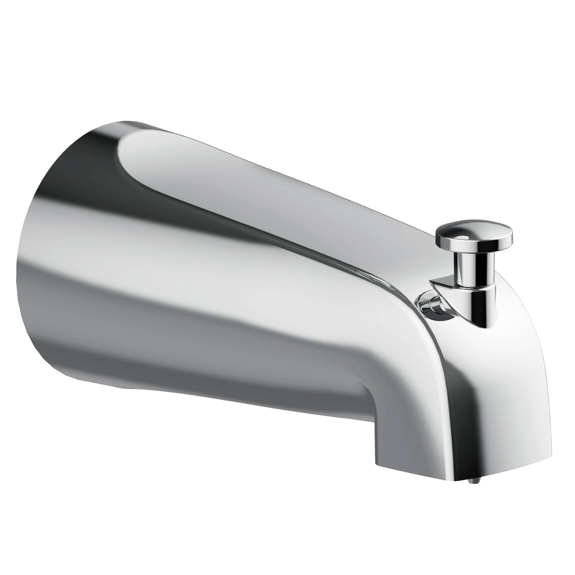 Tub Spout with Diverter Slip Fit Connection