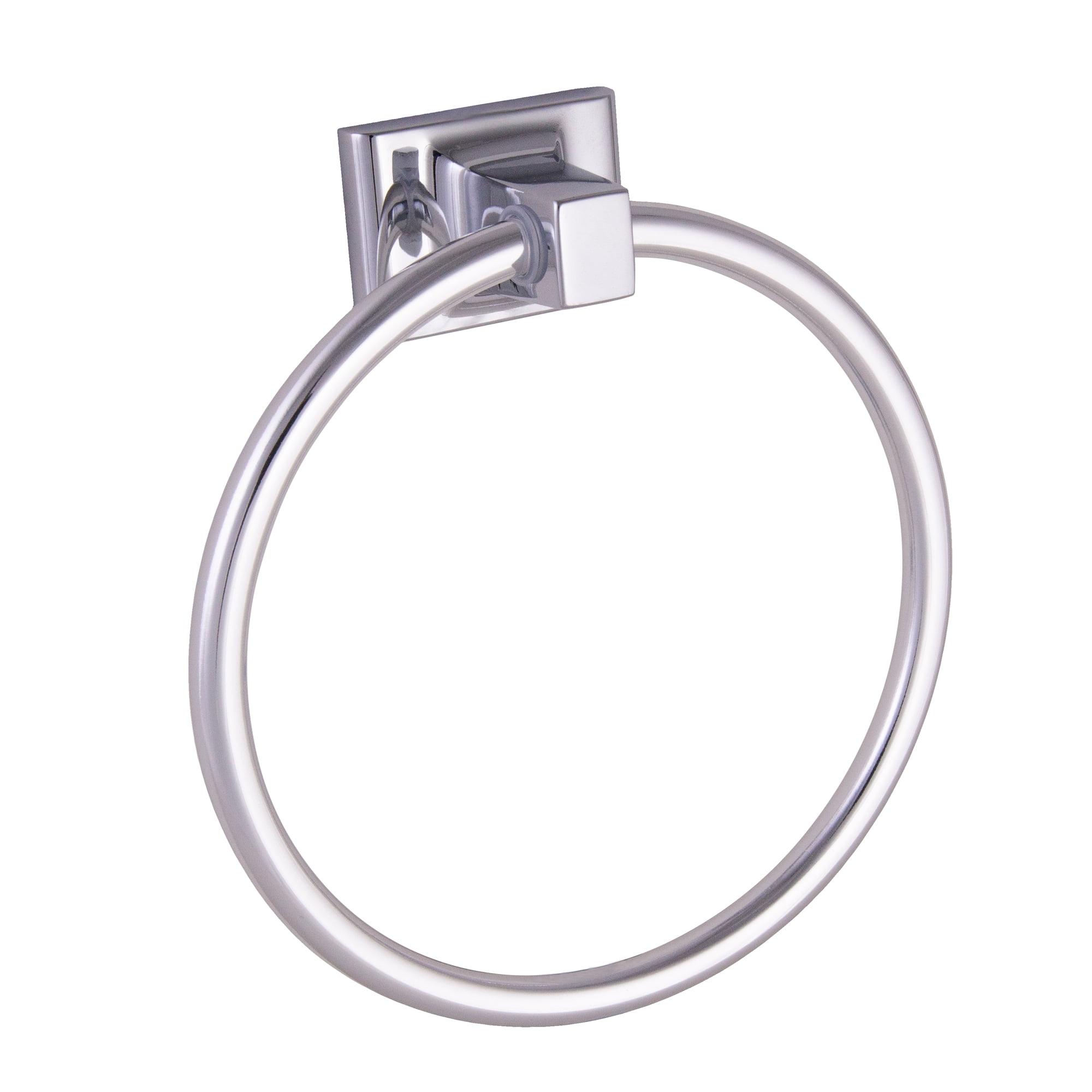 Millbridge Polished Chrome Wall Mounted Towel Ring