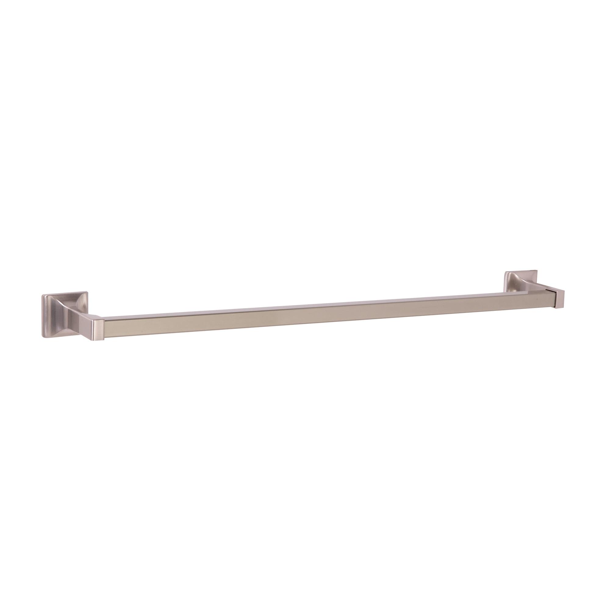 Design House 539148 Millbridge Classic 24-inch Towel Bar for Bathroom Bedroom Closet or Kitchen Satin Nickel