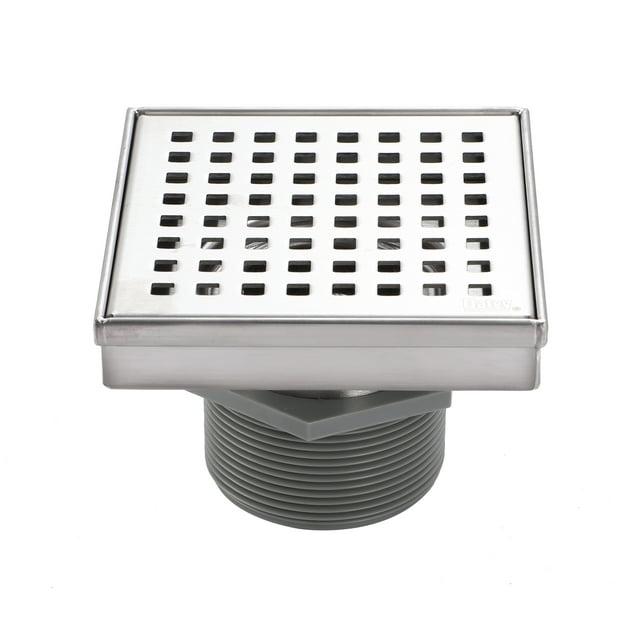 Design House 542852-SS Grid Shower Drain