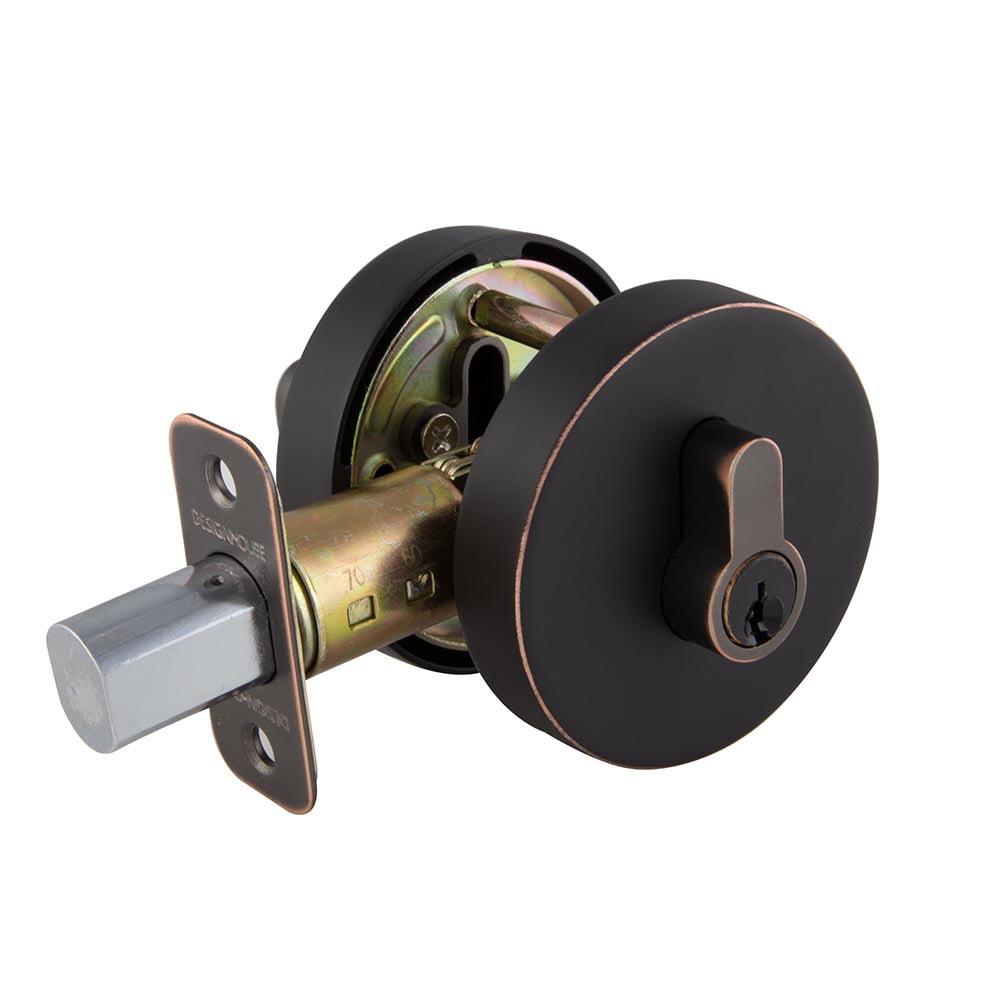 Emblem Single Cylinder Deadbolt