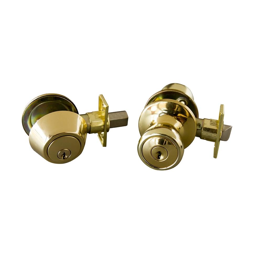 Complete Terrace Entry Knob Set with Deadbolt