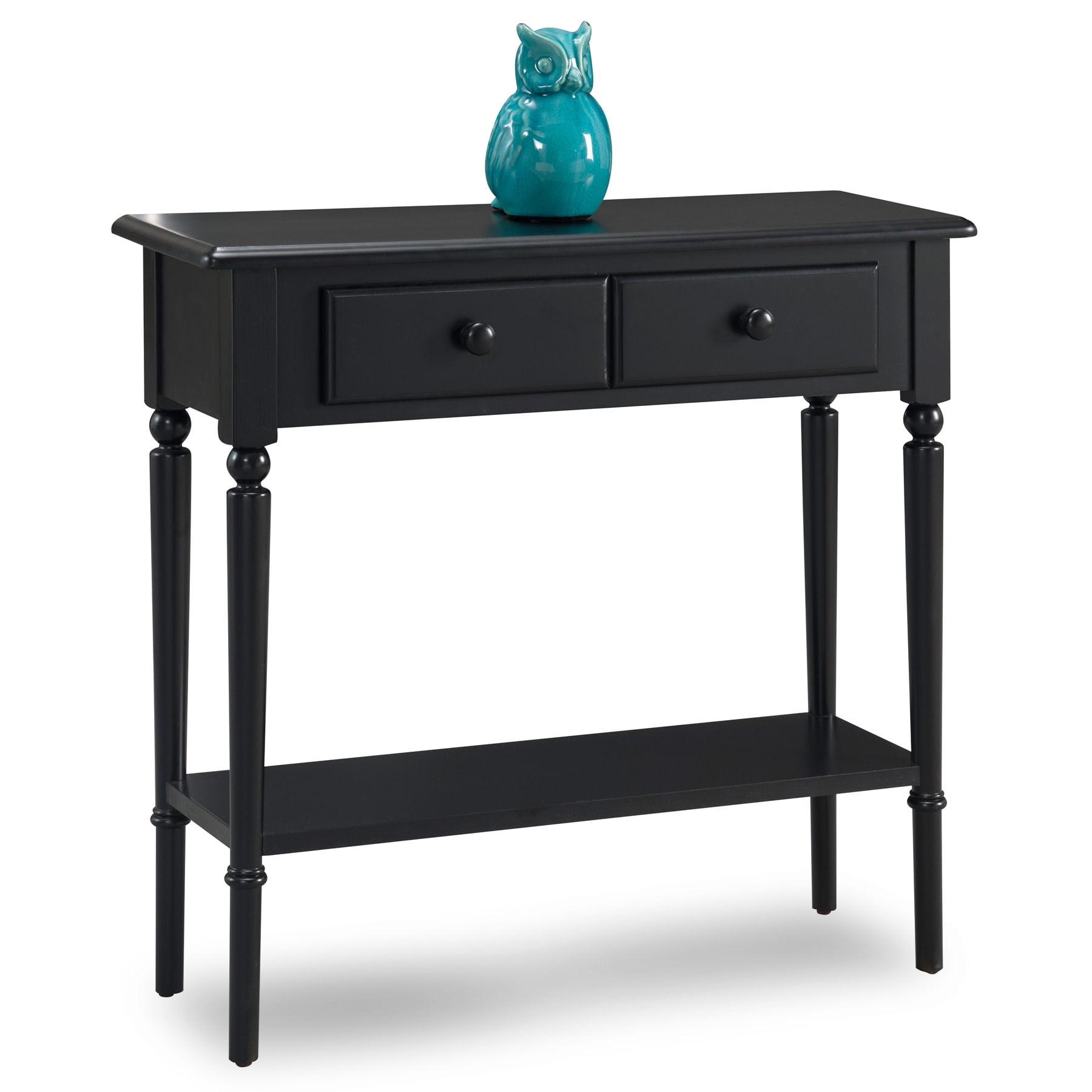 Design House Coastal Narrow Hall Stand in Swan Black