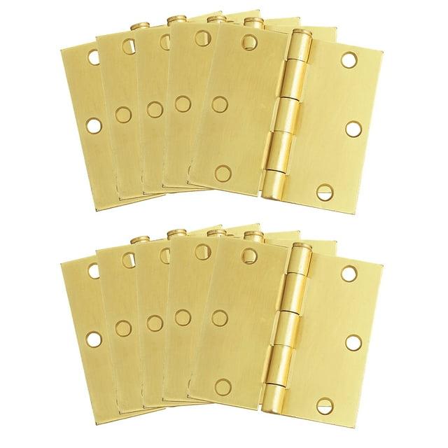 Design House 3-1/2 in. Butt Bearing 10 Door Hinges (Set of 10)