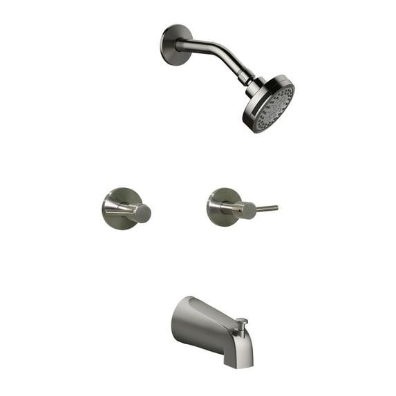 Eastport II Two-Handle Tub and Shower Faucet