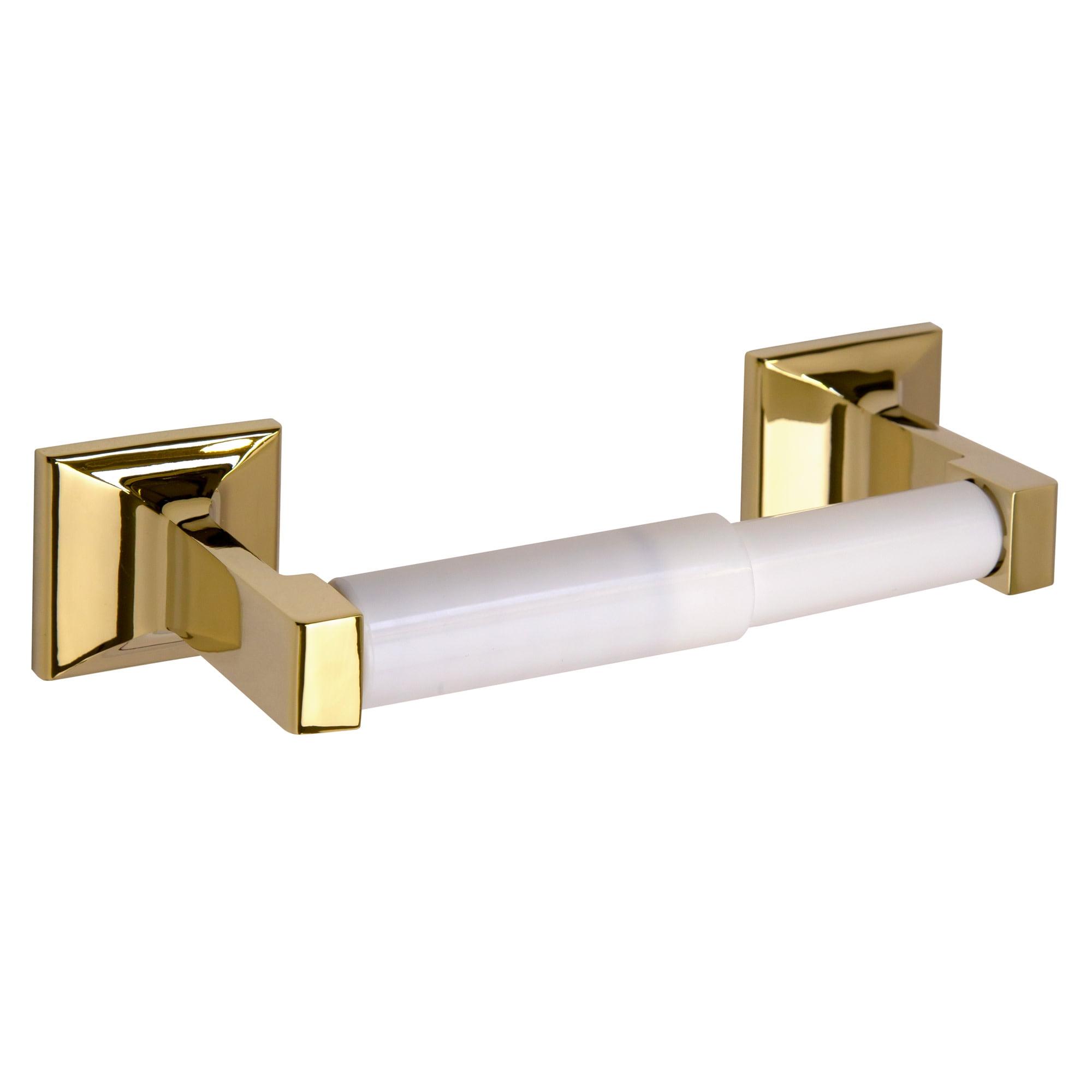 Millbridge Polished Brass Wall Mounted Toilet Paper Holder