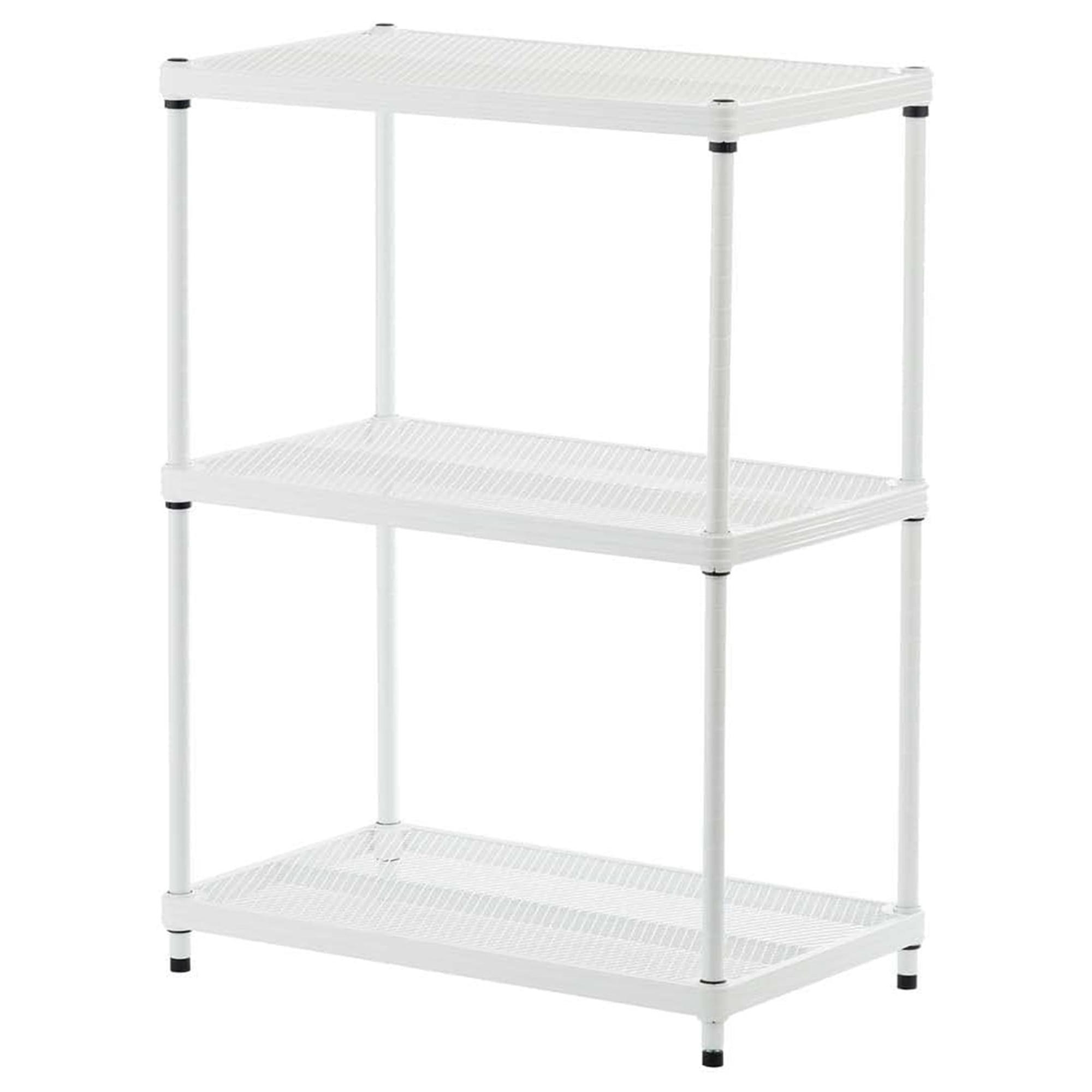 MeshWorks 23.6'' W Steel Height -Adjustable Shelving Unit