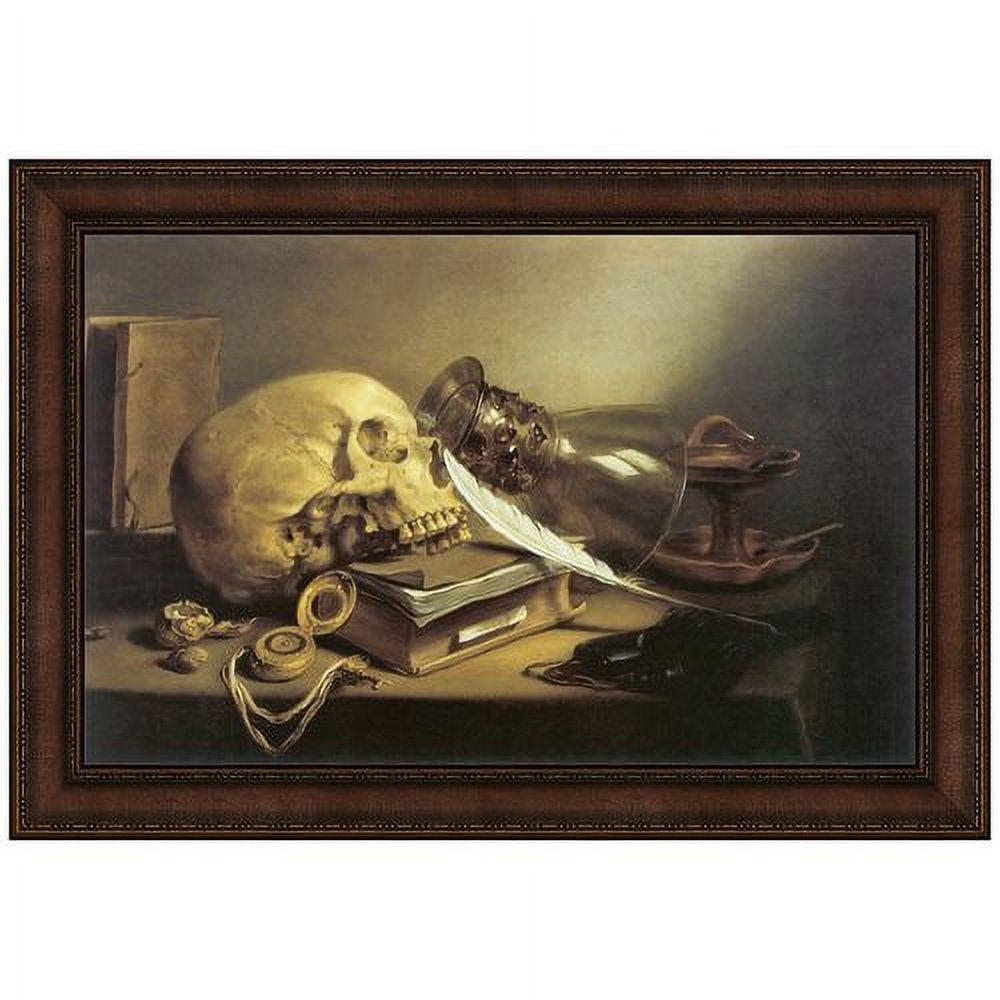 Vault W Artwork " A Vanitas Still Life, 1645 " by Pieter Claesz