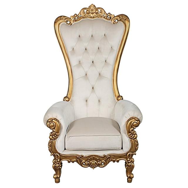 Design Toscano Contessa Baroque Wingback Chair