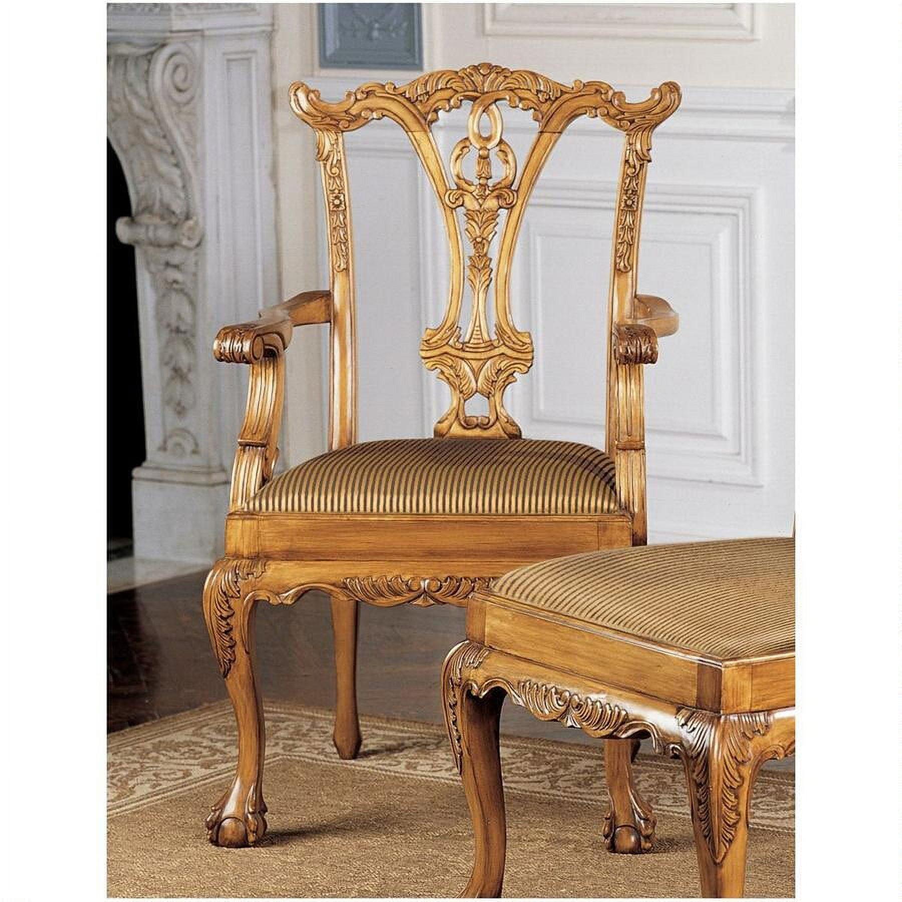 English Chippendale Arm Chair