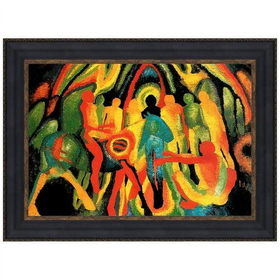 Vault W Artwork " Entry Into Jerusalem, 1912 " by Wilhelm Morgner