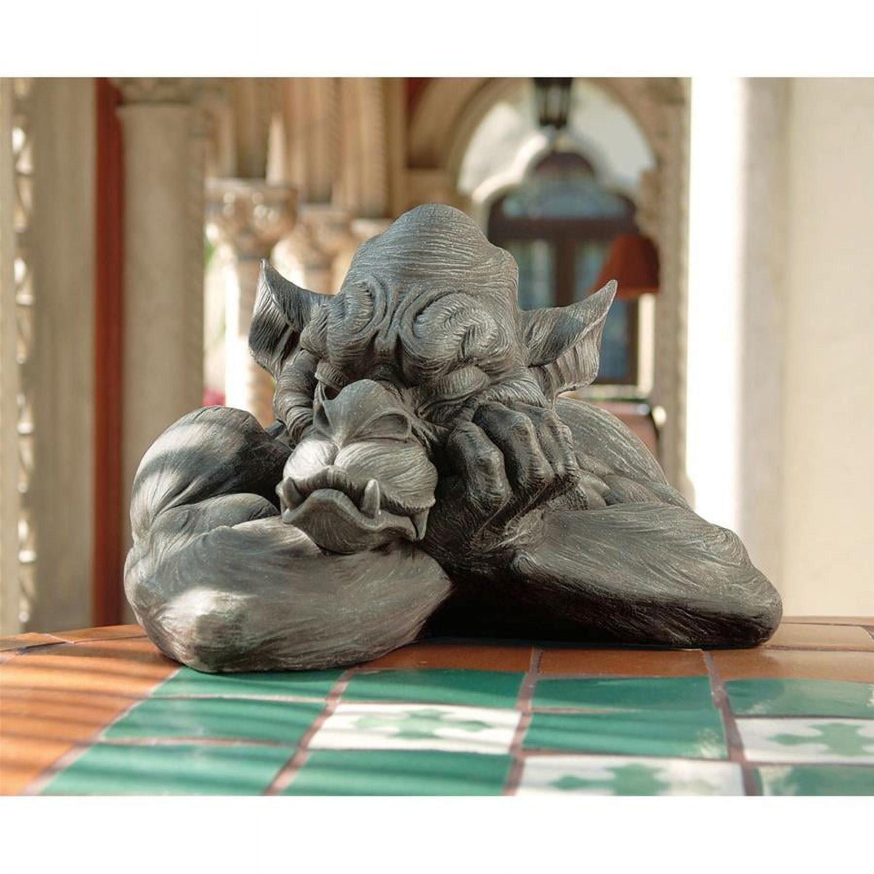 Goliath Greystone Finish Large Resin Gargoyle Statue