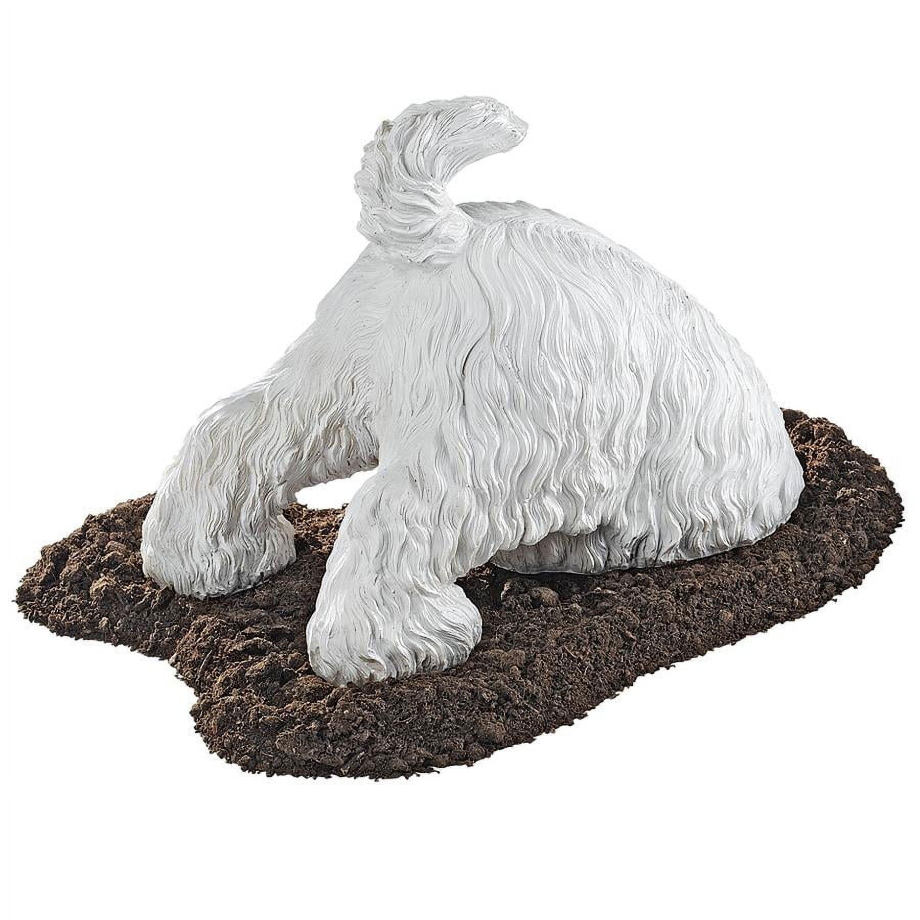 Design Toscano Highland Terrier Digging Dog Figurine