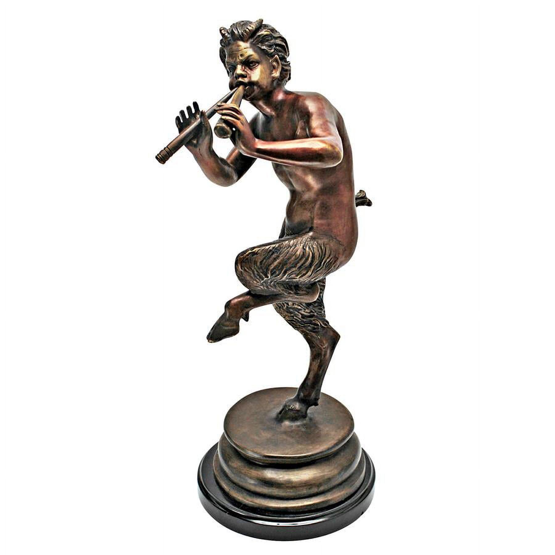 Design Toscano Pan, Greek God of the Forest Bronze Statue