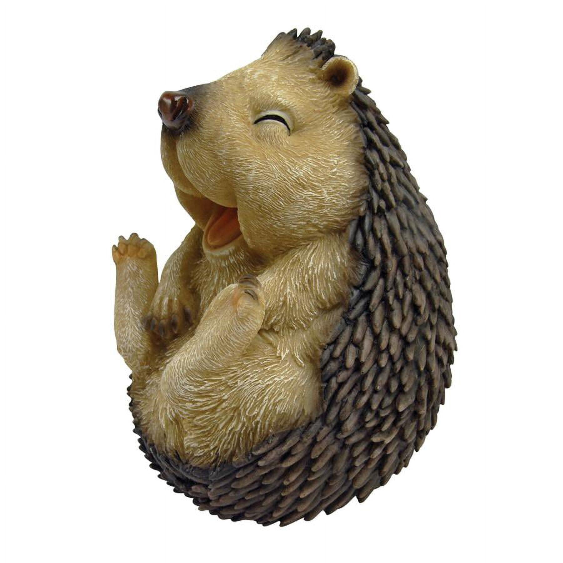 Design Toscano Small Roly-Poly Laughing Hedgehog Statue