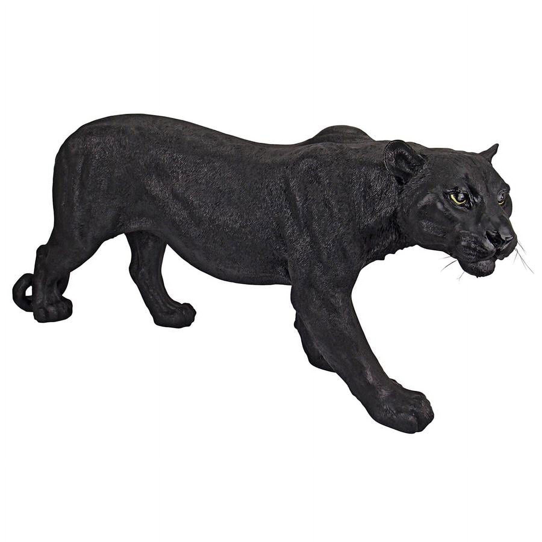 Shadowed Predator Panther Garden Statue