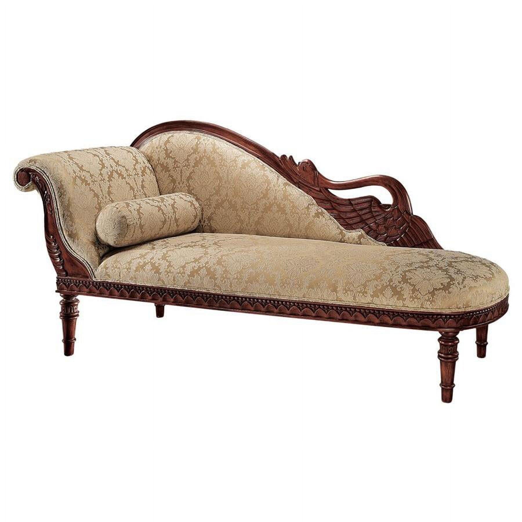 Design Toscano Swan Fainting Couch: Left Version